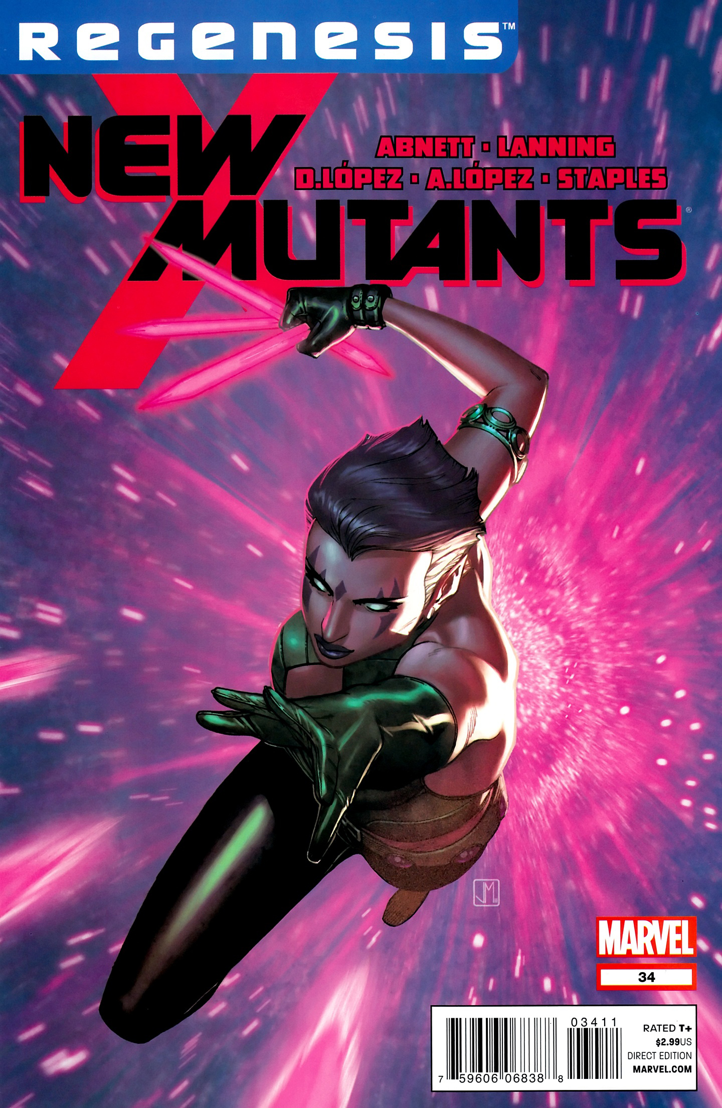 New Mutants (2009) Issue #34 #34 - English 1