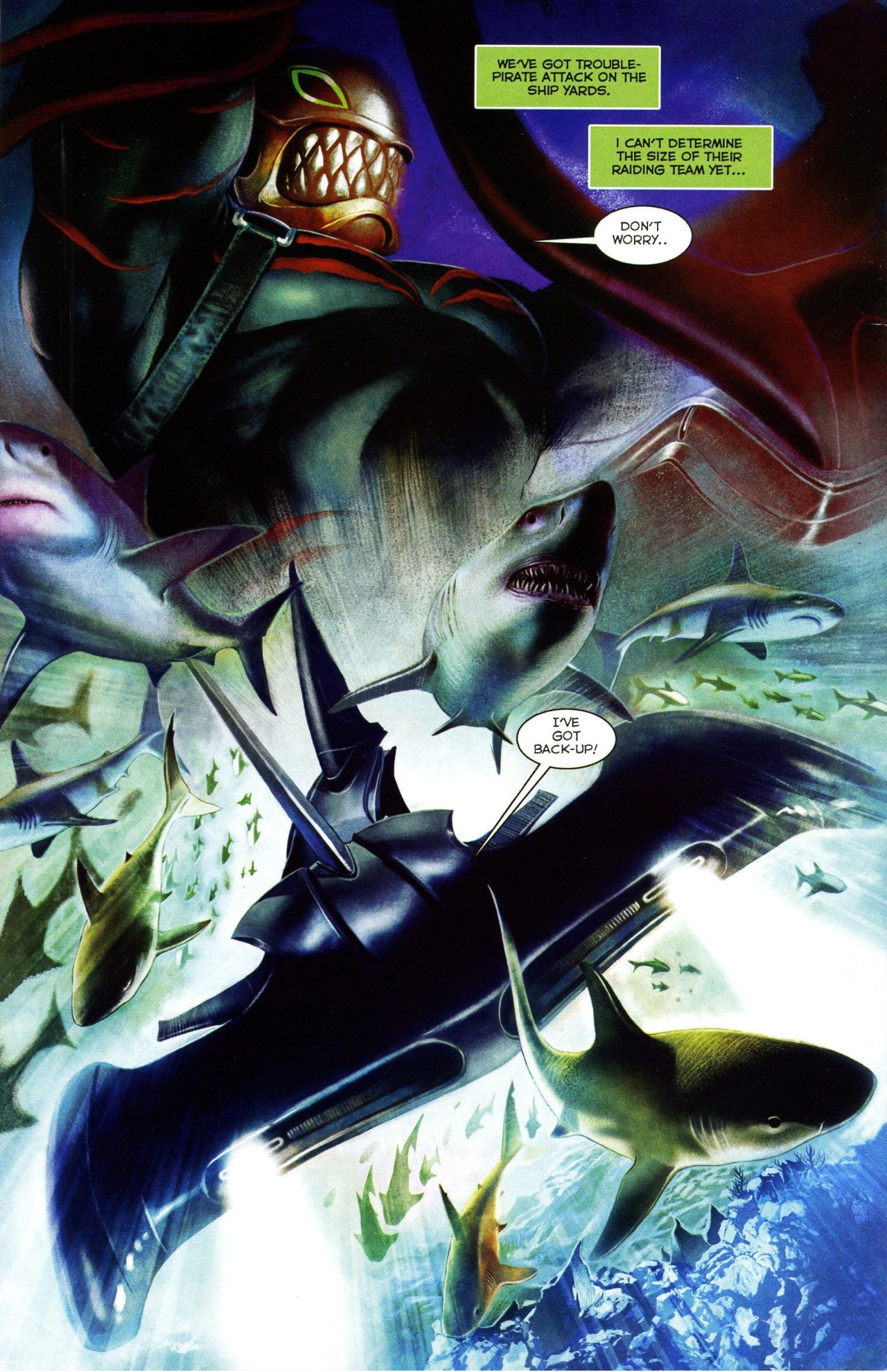 Read online Shark-Man comic -  Issue #3 - 23
