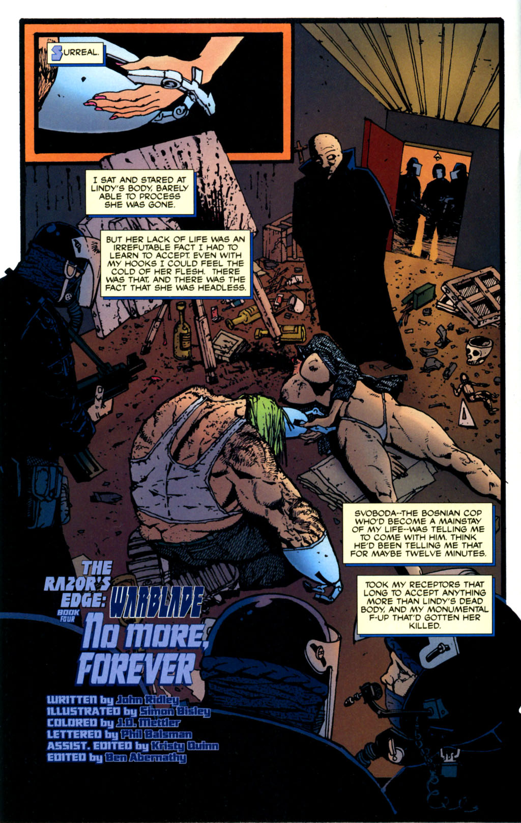 Read online The Razor's Edge comic -  Issue #4 - 3