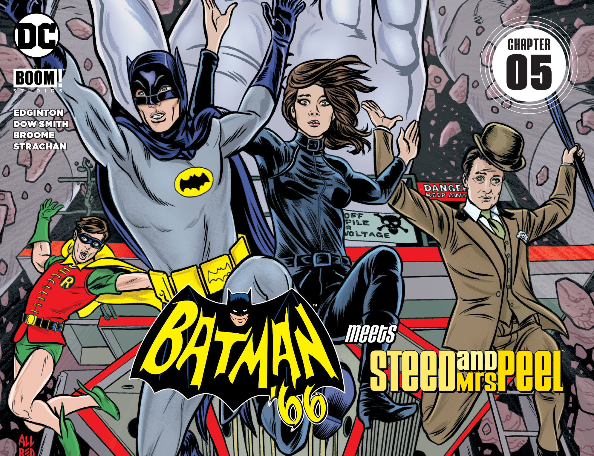 Read online Batman '66 Meets Steed and Mrs Peel comic -  Issue #5 - 1