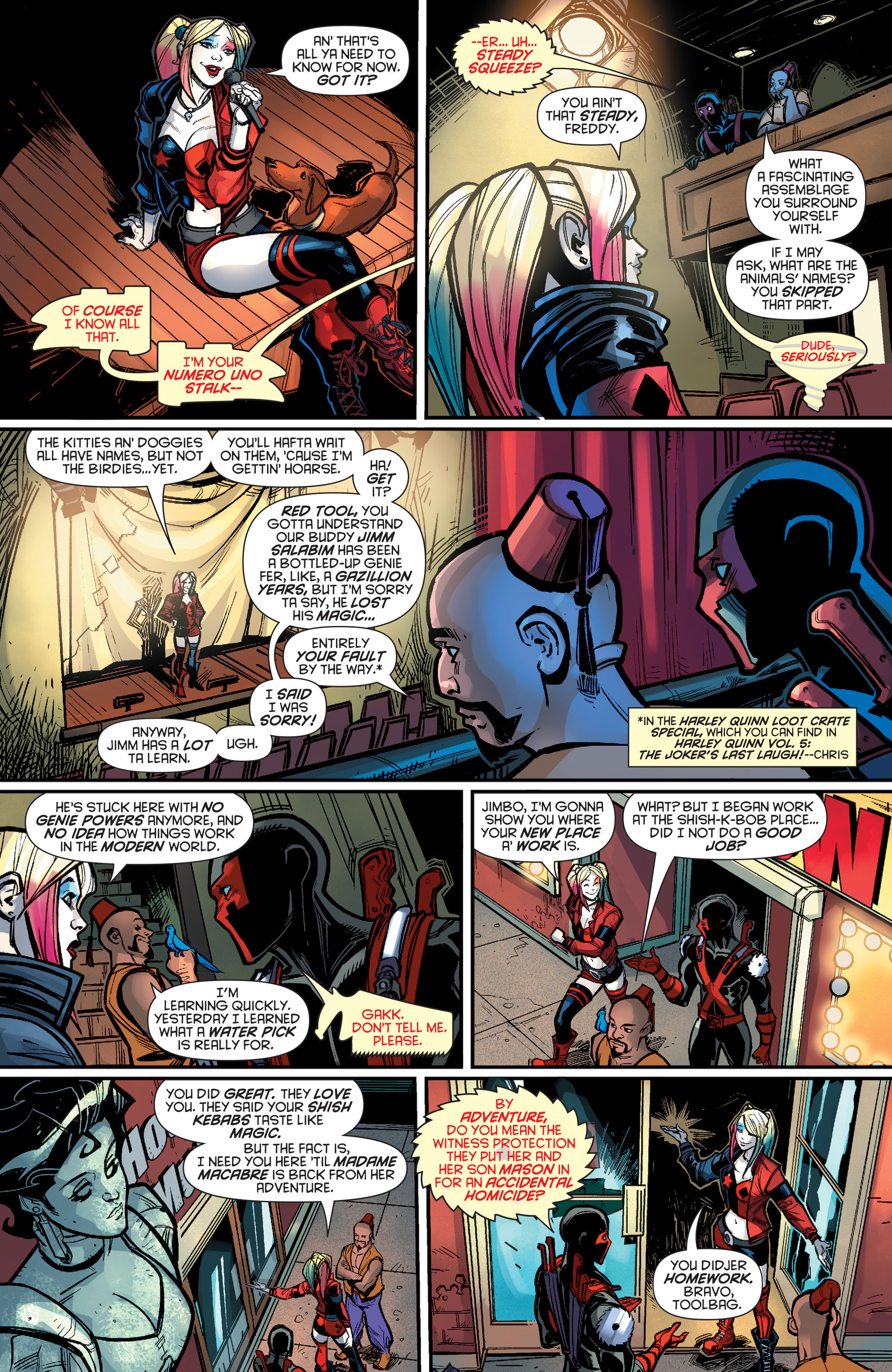 Read online Harley Quinn (2016) comic -  Issue #1 - 10