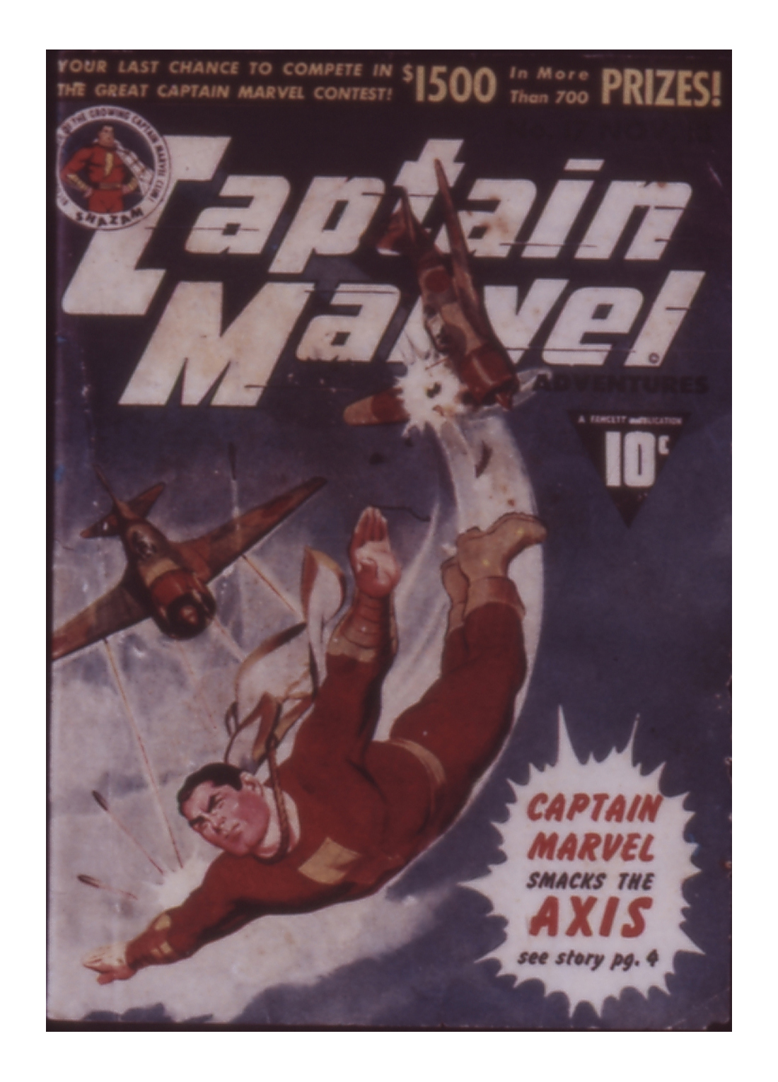 Read online Captain Marvel Adventures comic -  Issue #17 - 1