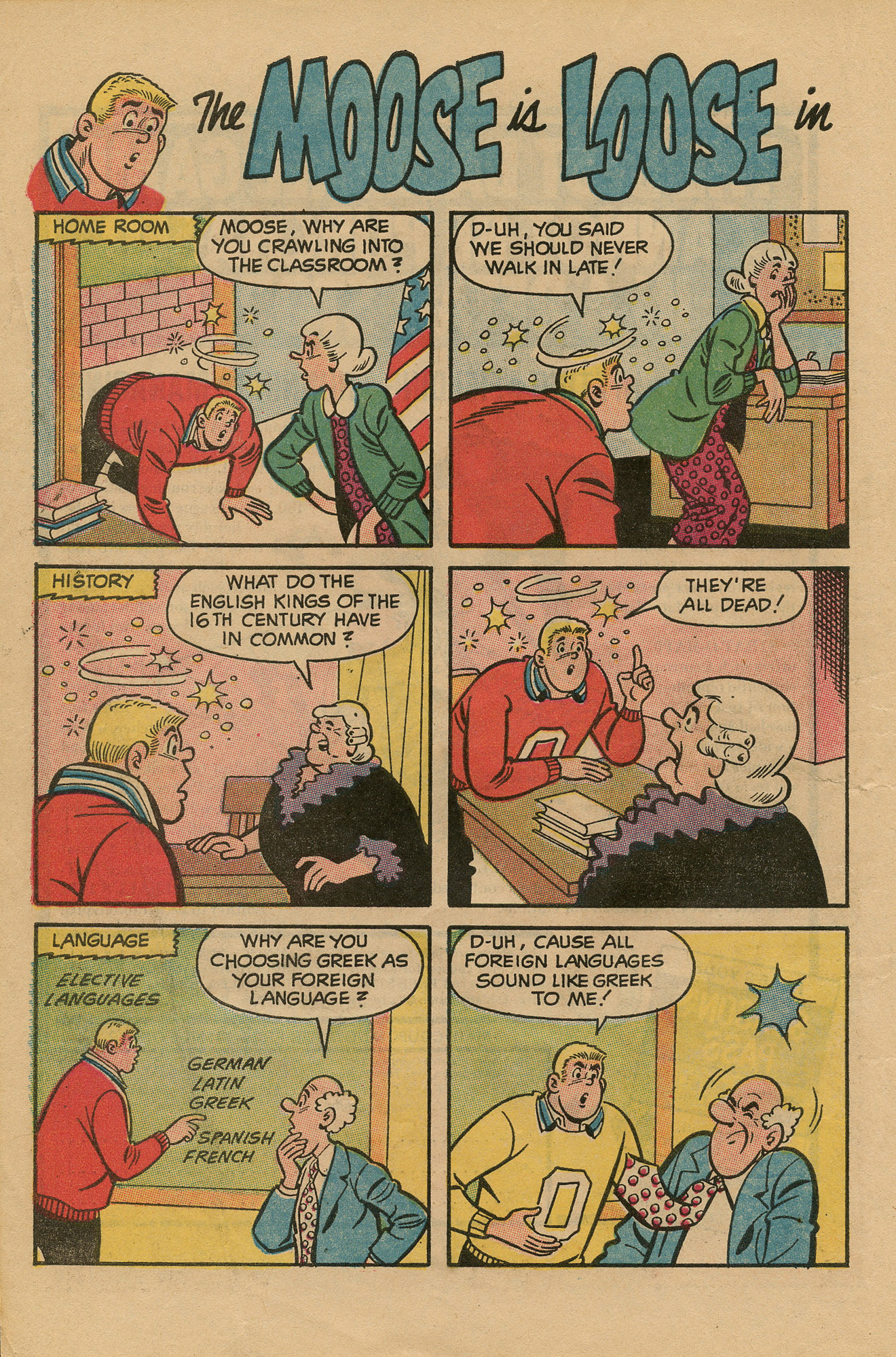 Read online Archie's Joke Book Magazine comic -  Issue #162 - 10