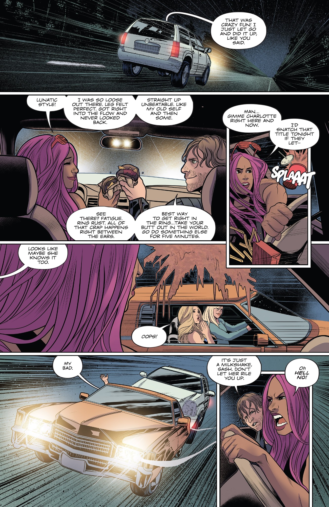 Read online WWE comic -  Issue #6 - 15