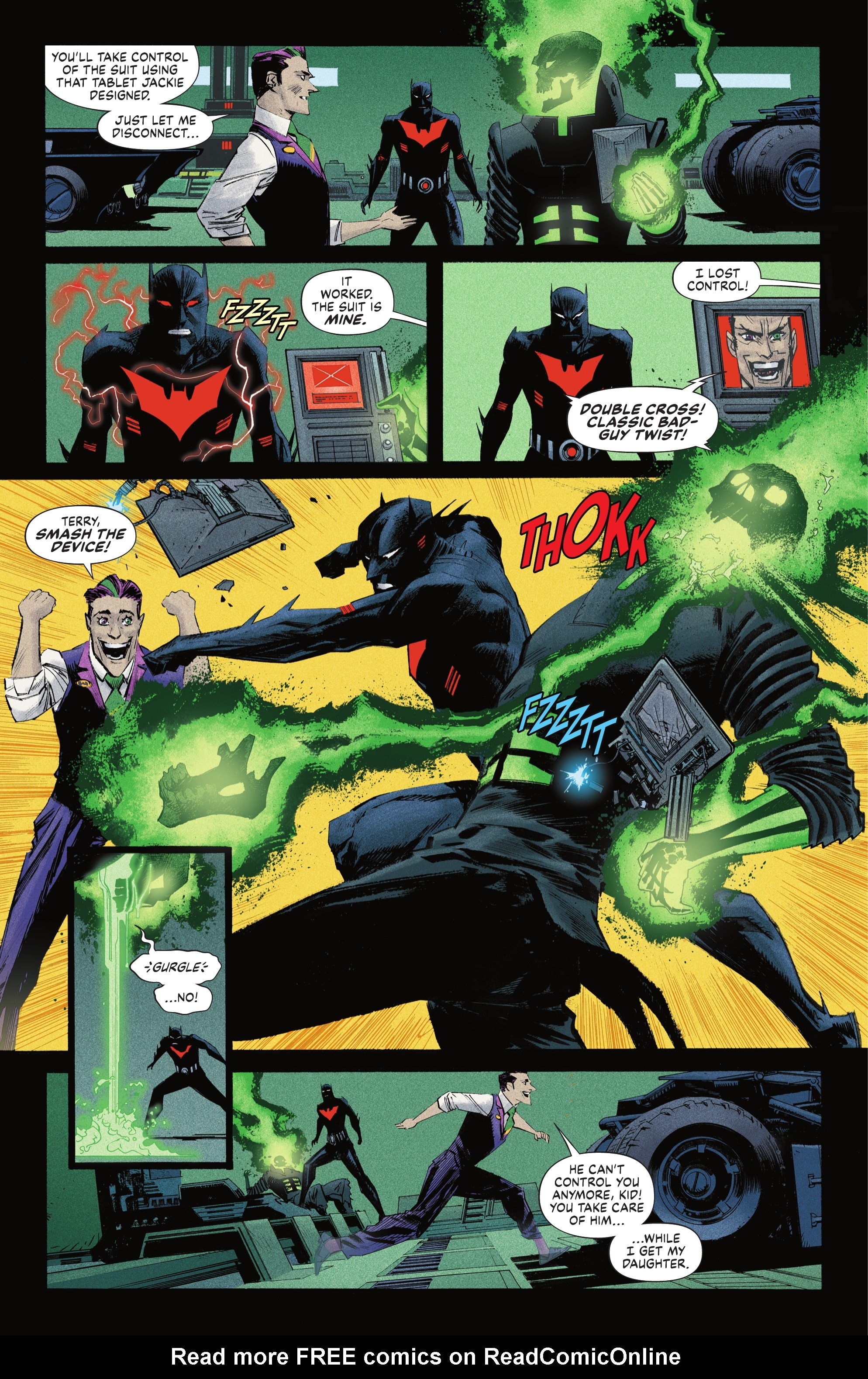 Read online Batman: Beyond the White Knight comic -  Issue #8 - 19