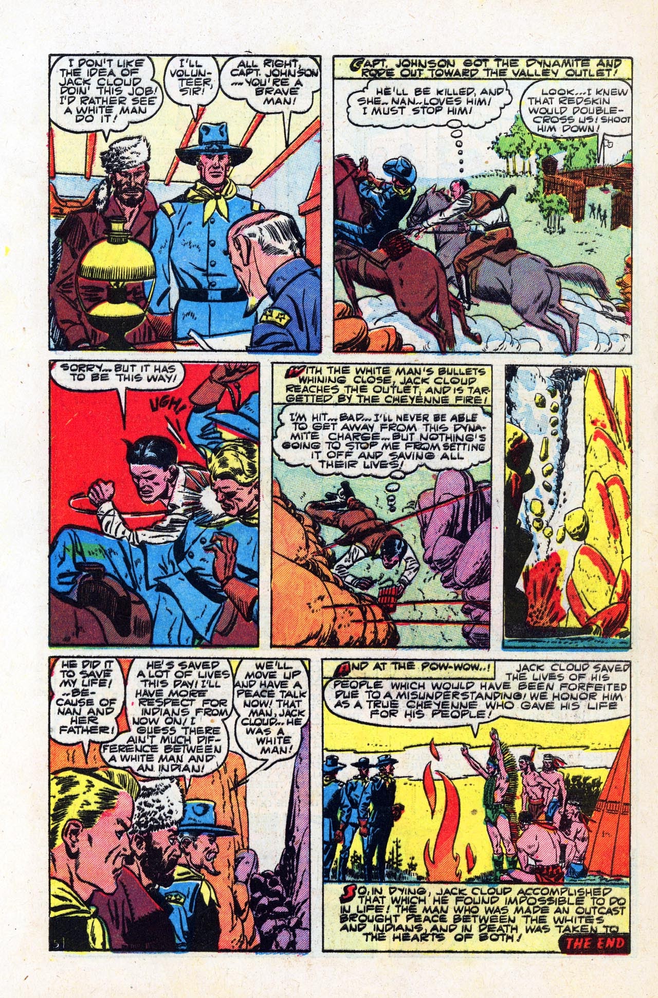 Read online Two Gun Western (1950) comic -  Issue #6 - 32