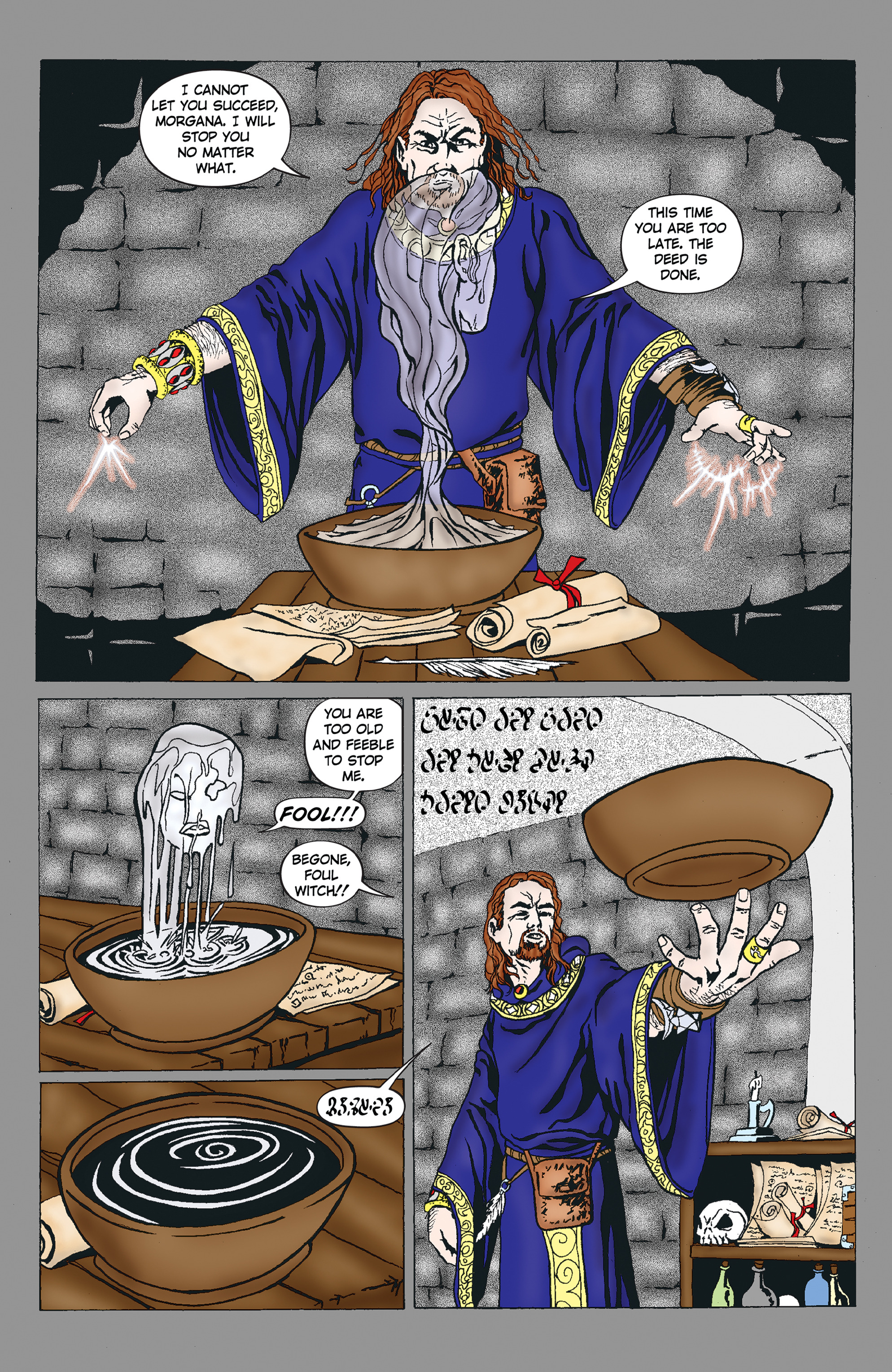 Read online Merlin's Ring comic -  Issue # Full - 6