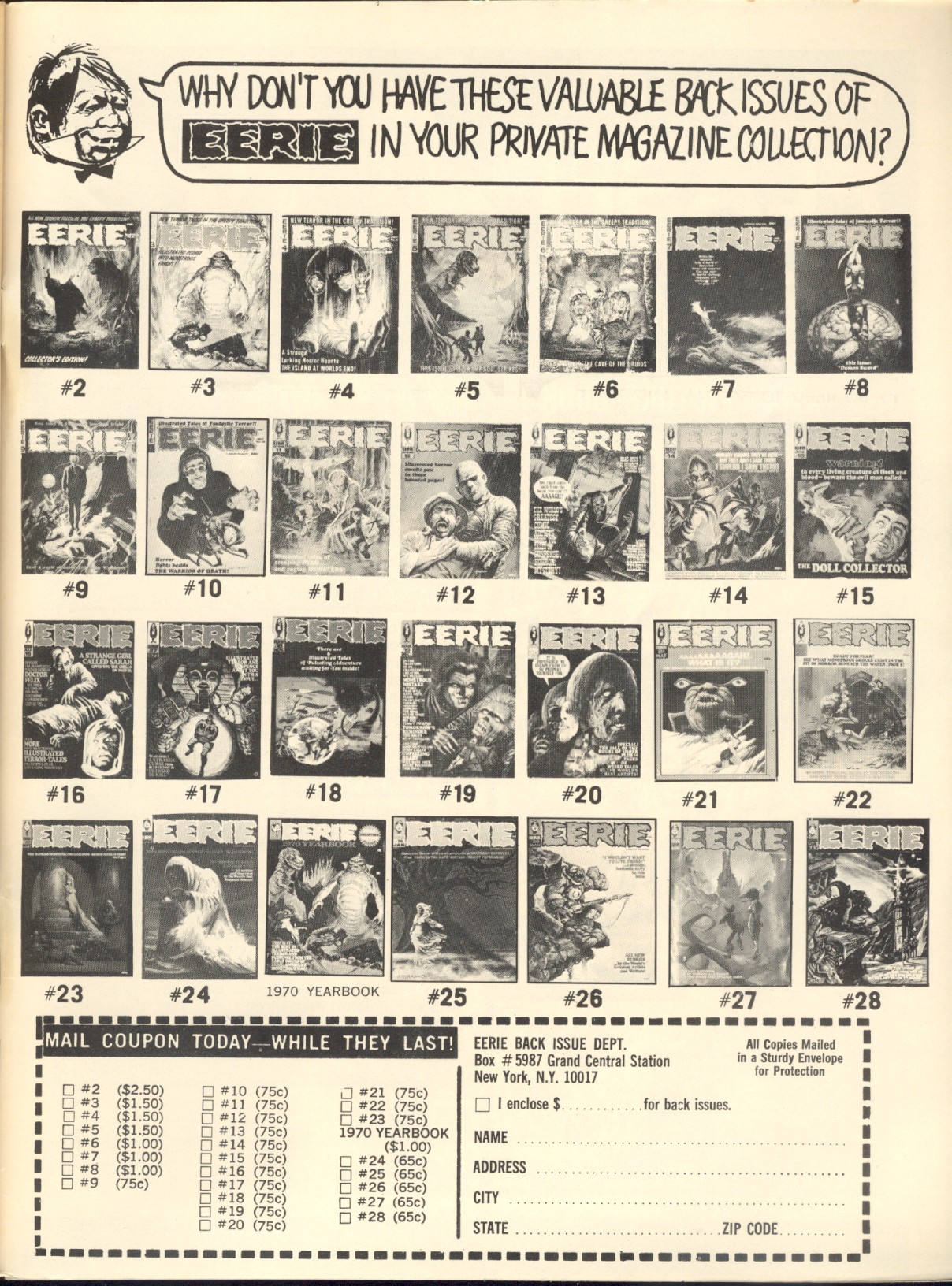 Read online Creepy (1964) comic -  Issue #35 - 67