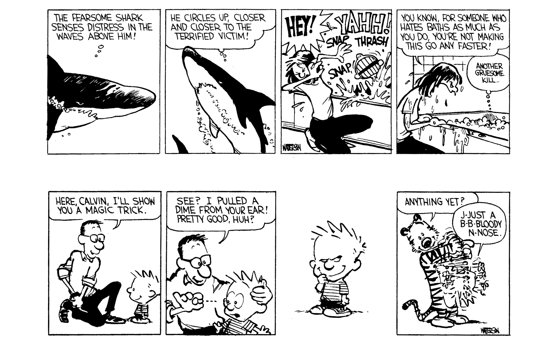 Read online Calvin and Hobbes comic -  Issue #1 - 124