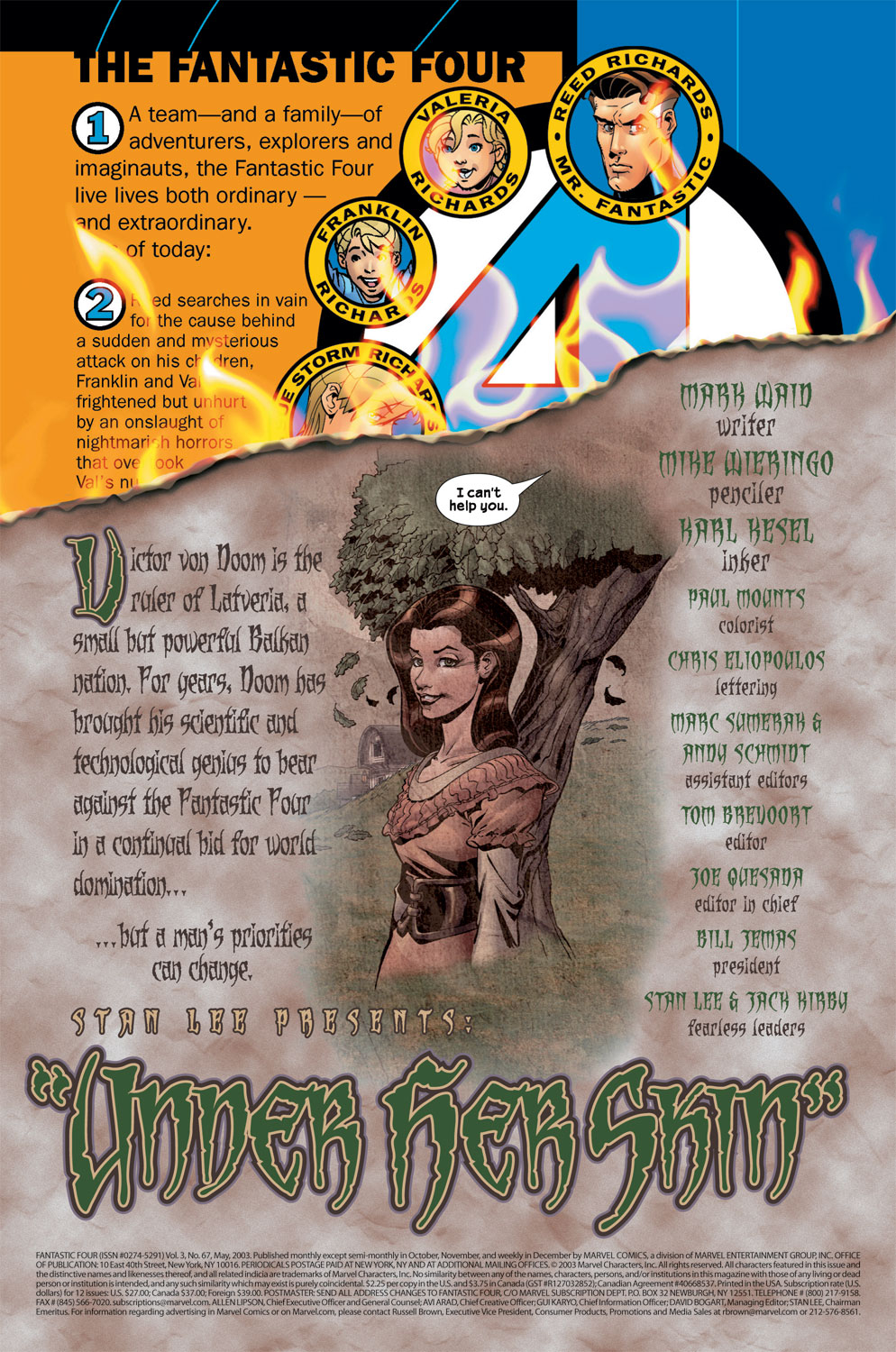 Read online Fantastic Four (1998) comic -  Issue #67 - 2