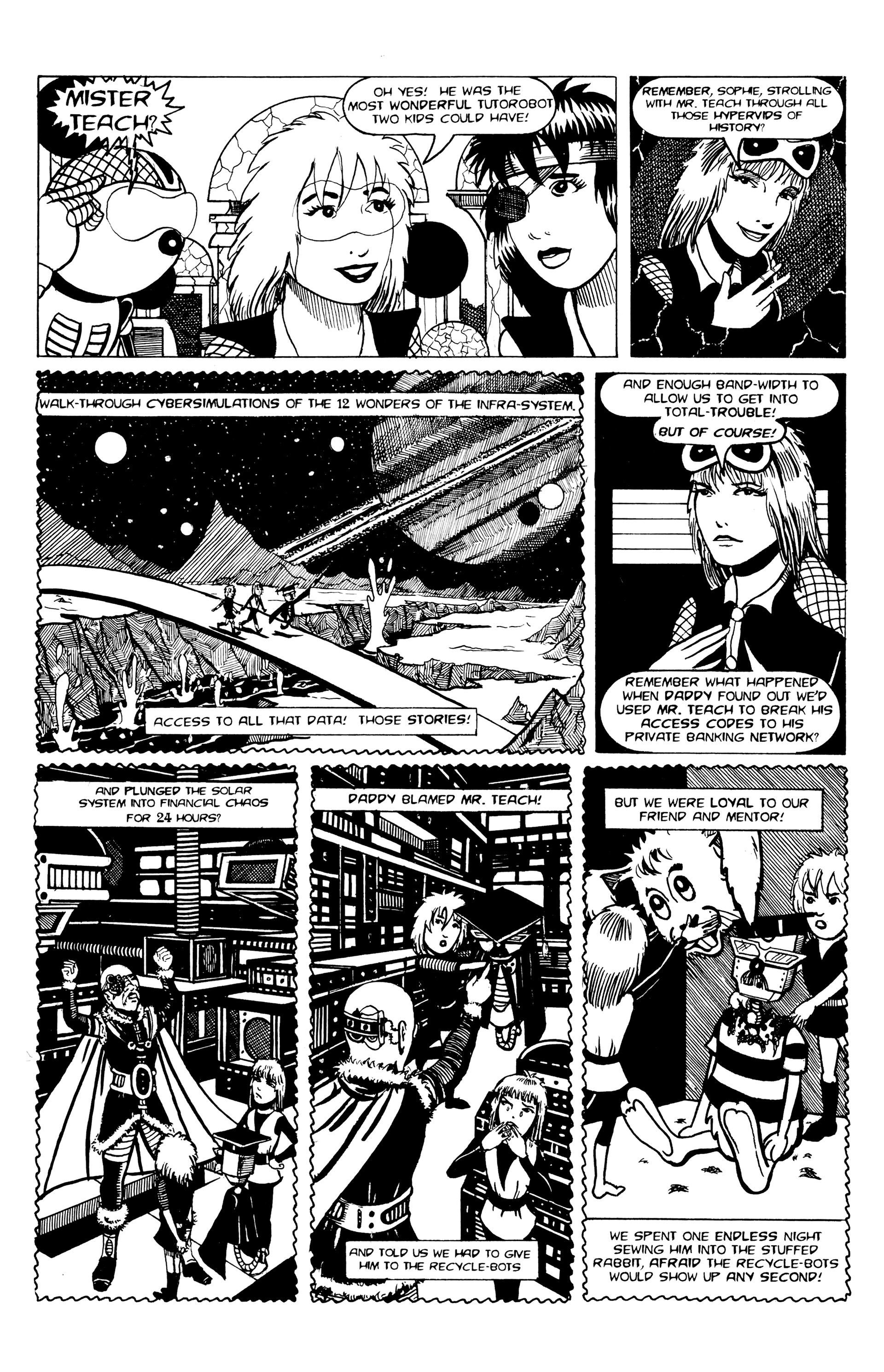 Read online Strange Attractors (1993) comic -  Issue #4 - 7