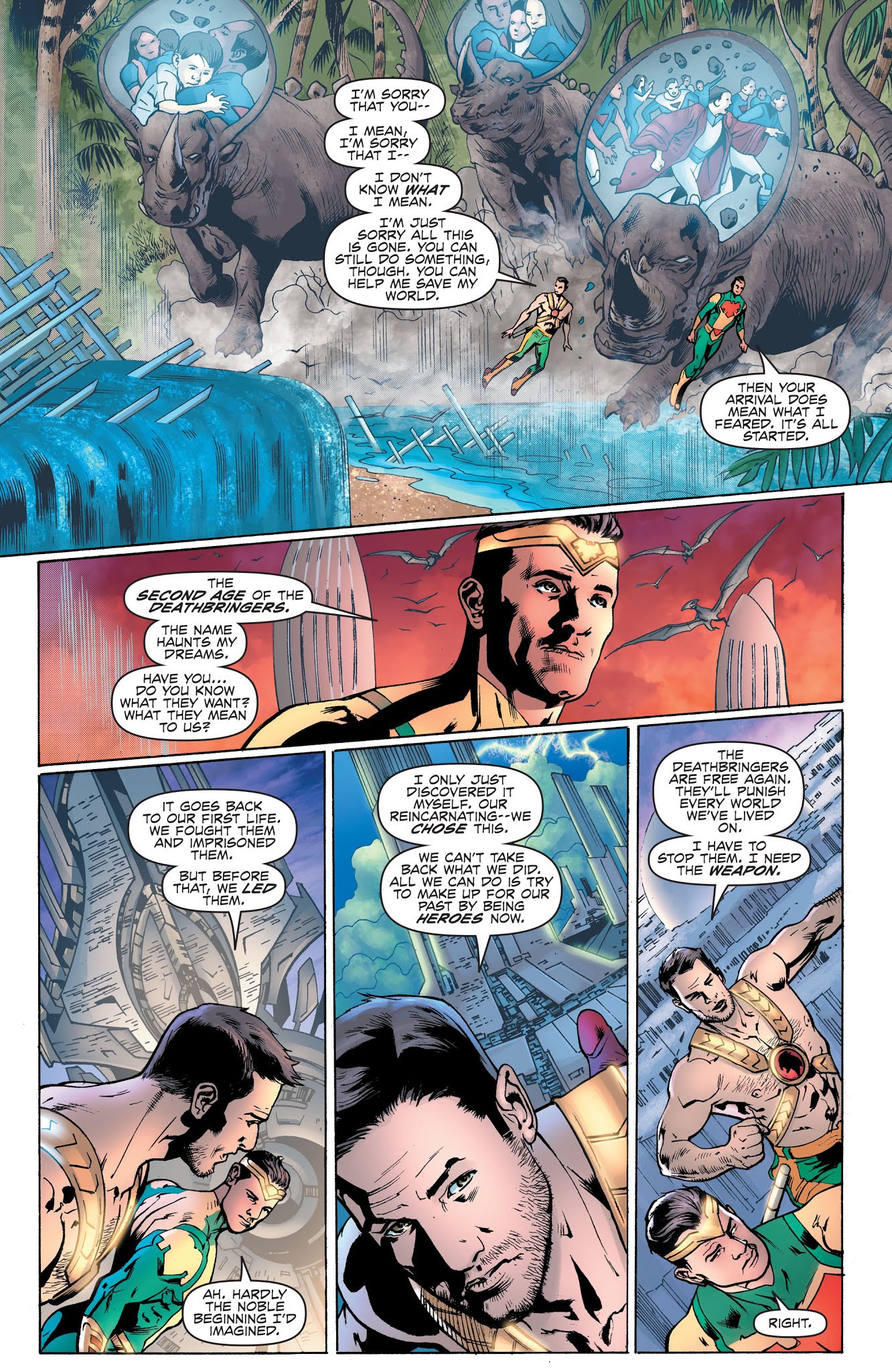 Read online Hawkman (2018) comic -  Issue #8 - 12