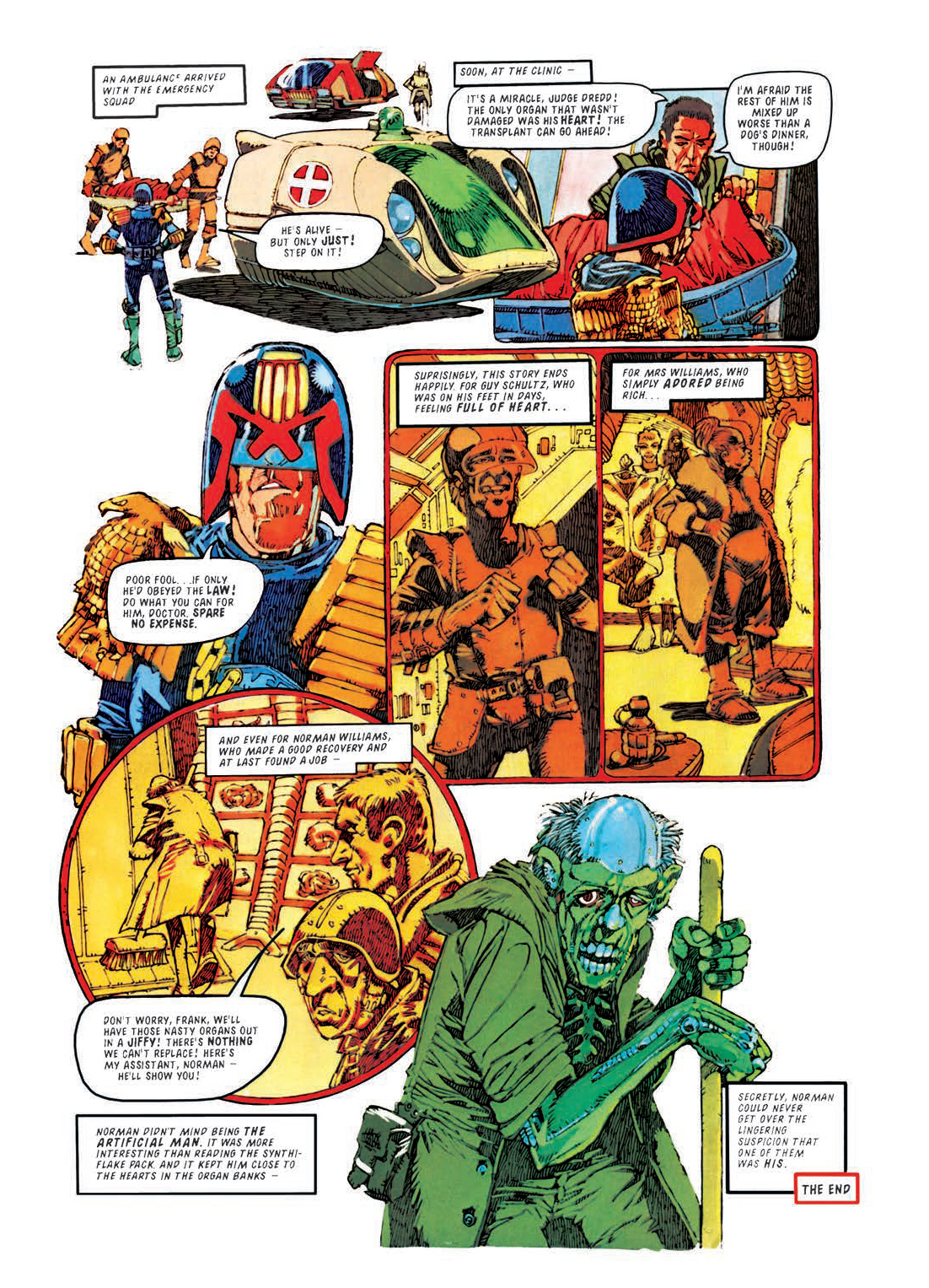 Read online Judge Dredd: The Restricted Files comic -  Issue # TPB 1 - 100