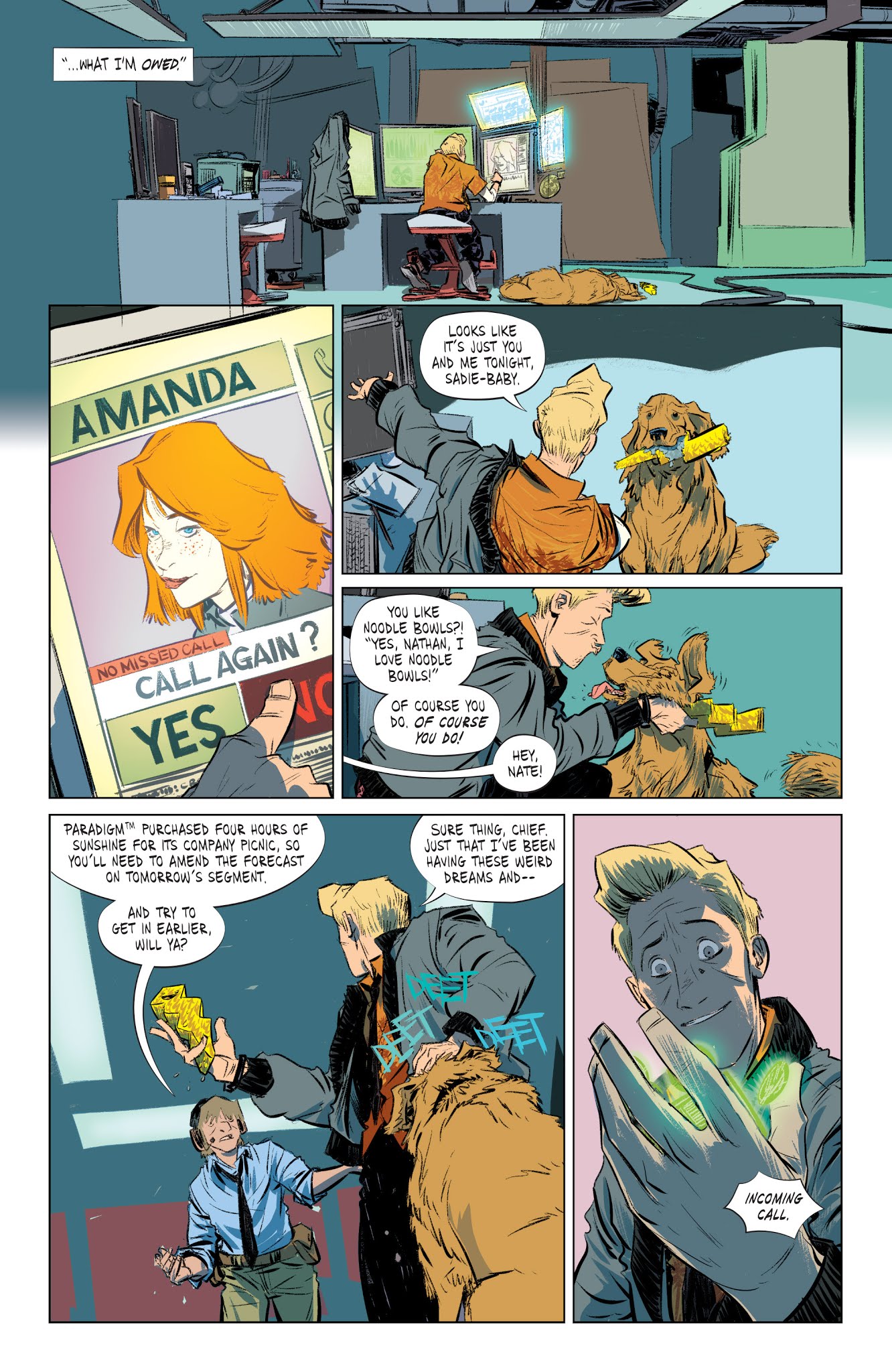 Read online The Weatherman comic -  Issue #1 - 14