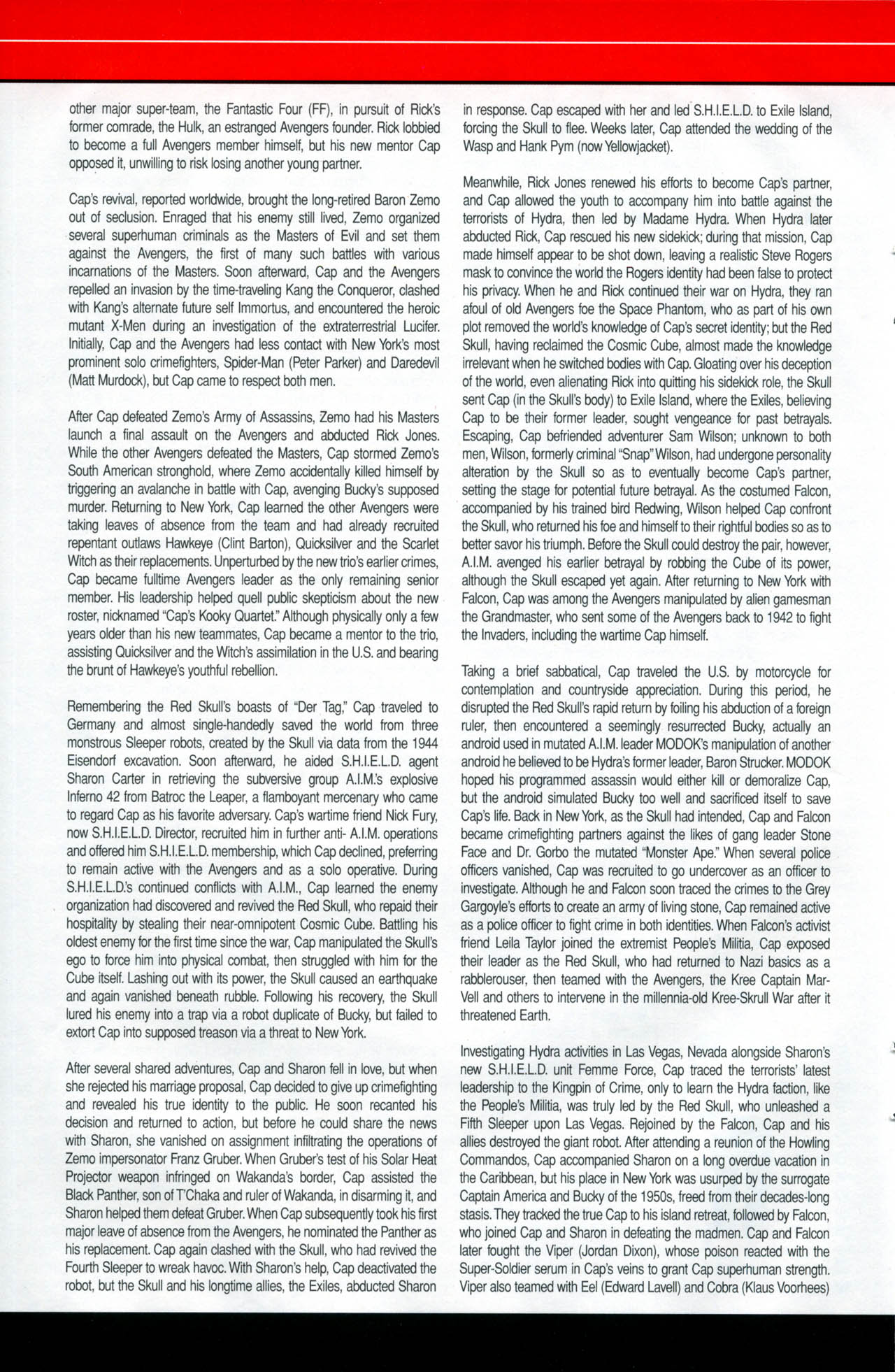 Read online All-New Official Handbook of the Marvel Universe A to Z: Update comic -  Issue #2 - 18