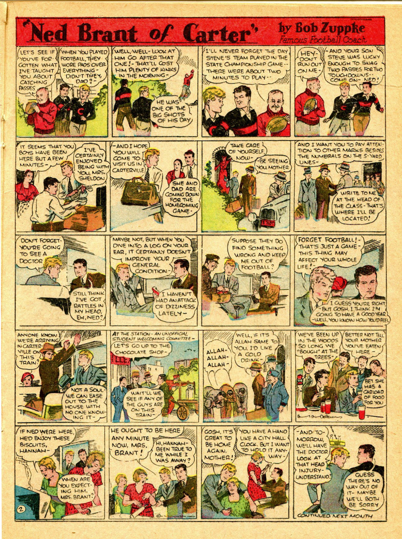 Read online Famous Funnies comic -  Issue #31 - 39