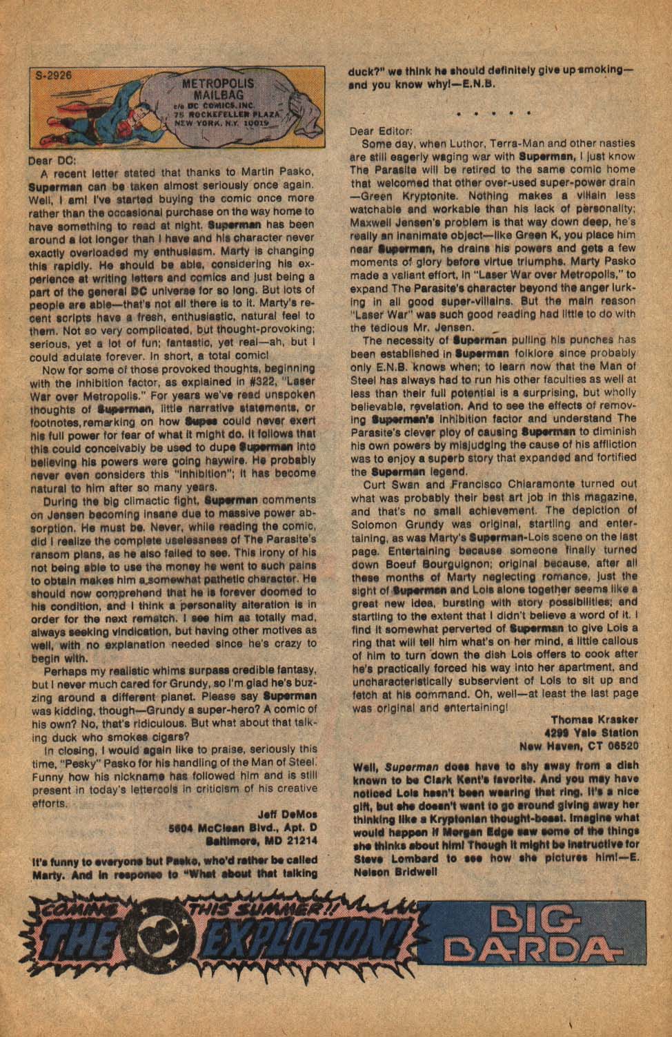 Read online Superman (1939) comic -  Issue #326 - 31
