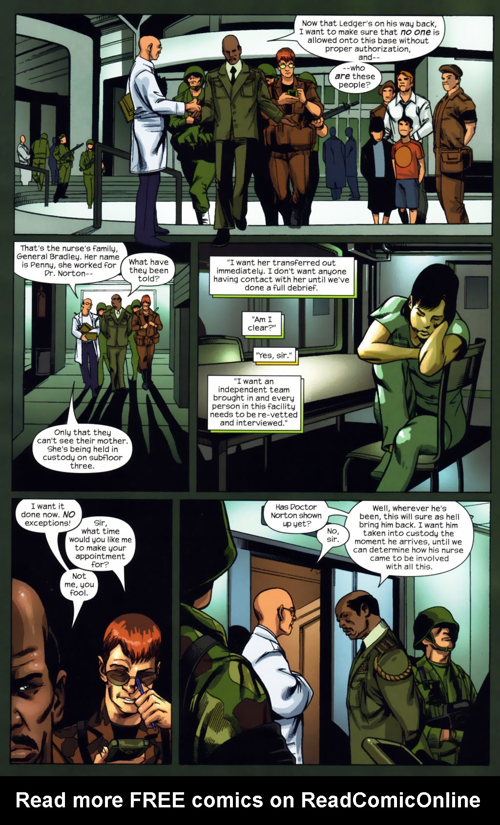Read online Doctor Spectrum comic -  Issue #6 - 7