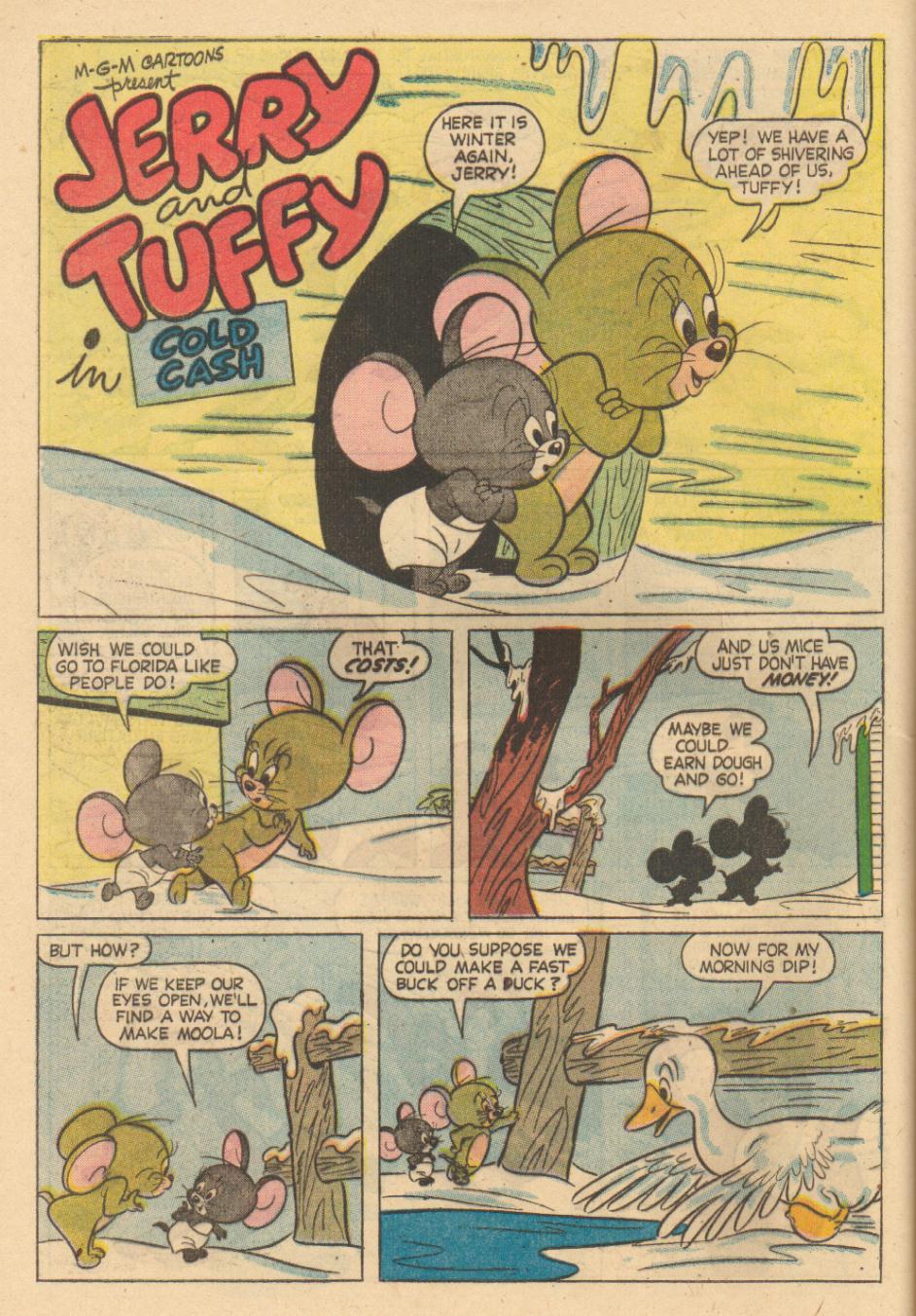 Read online M.G.M.'s Tom and Jerry's Winter Fun comic -  Issue #7 - 64