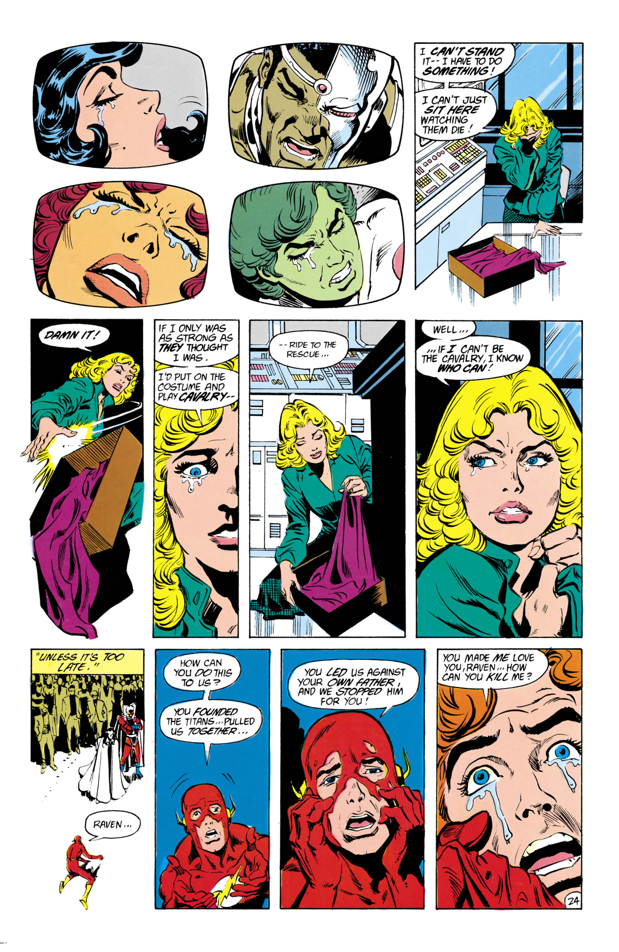 Read online The New Teen Titans (1984) comic -  Issue #29 - 24