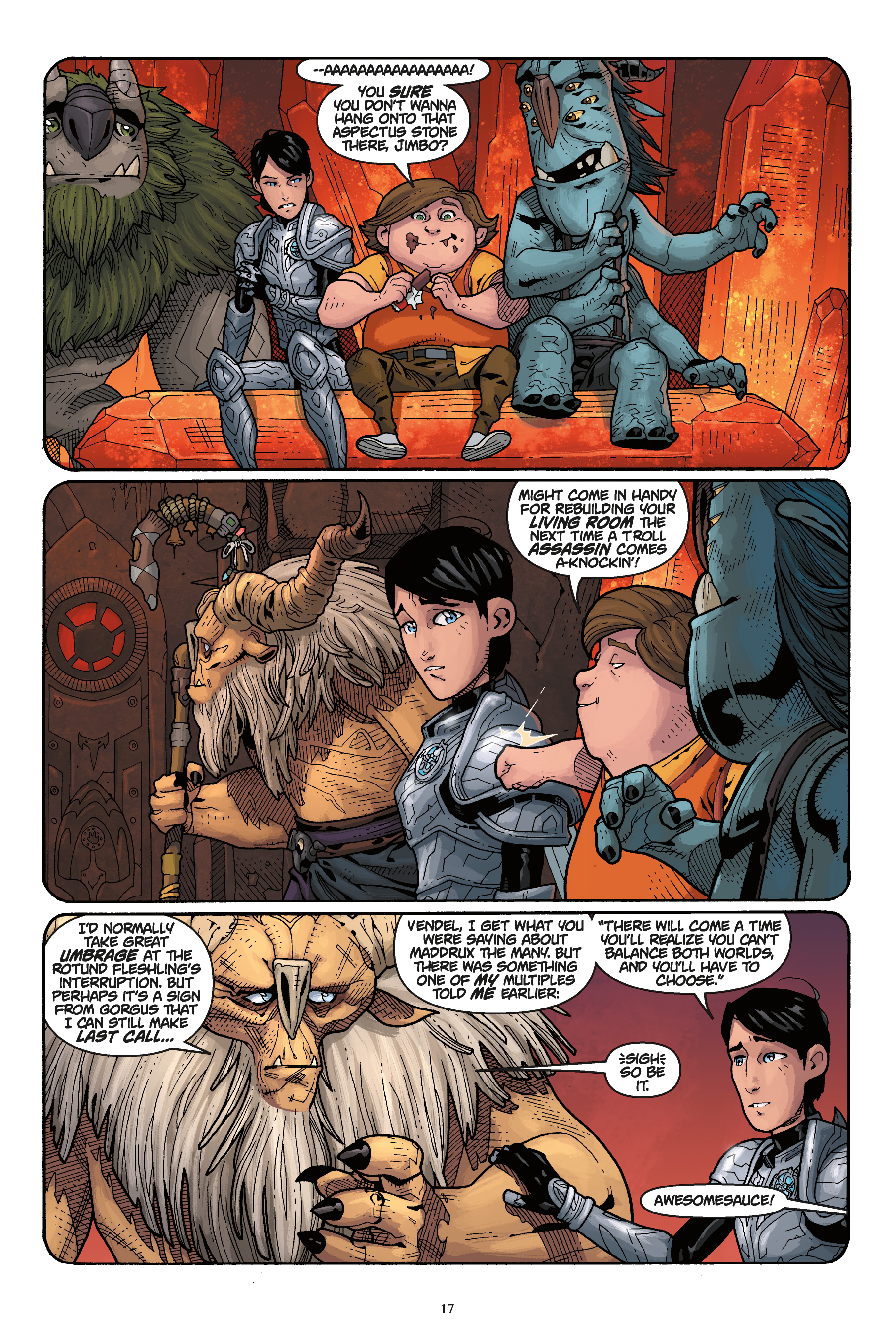 Read online Trollhunters: Tales of Arcadia-The Felled comic -  Issue # TPB - 18