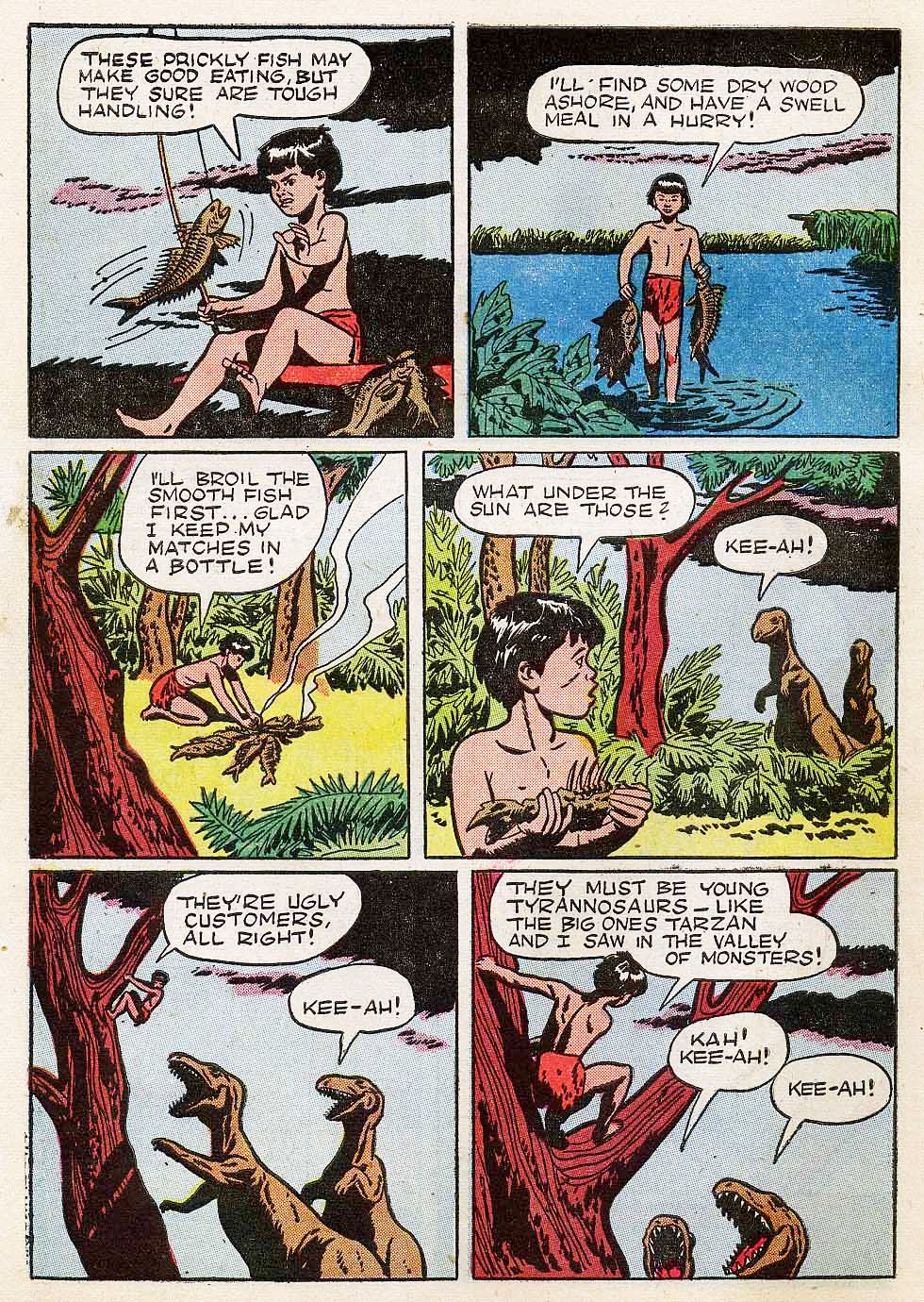 Read online Tarzan (1948) comic -  Issue #16 - 6