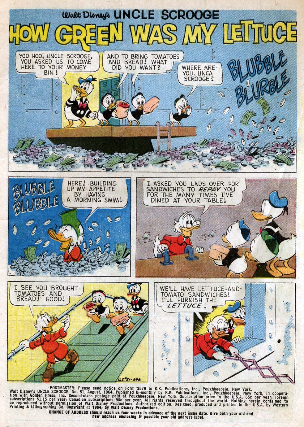 Read online Uncle Scrooge (1953) comic -  Issue #51 - 3