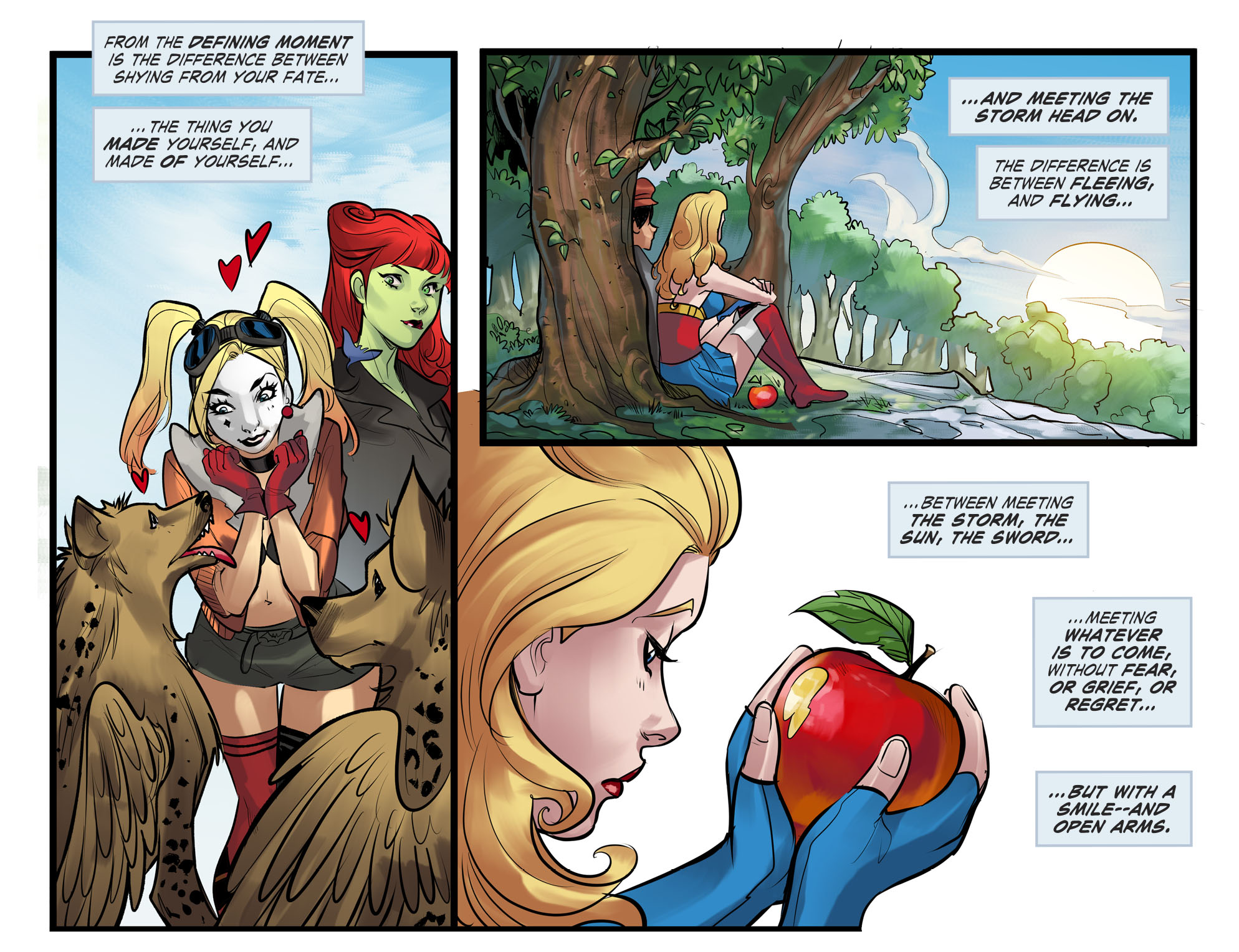Read online DC Comics: Bombshells comic -  Issue #100 - 19