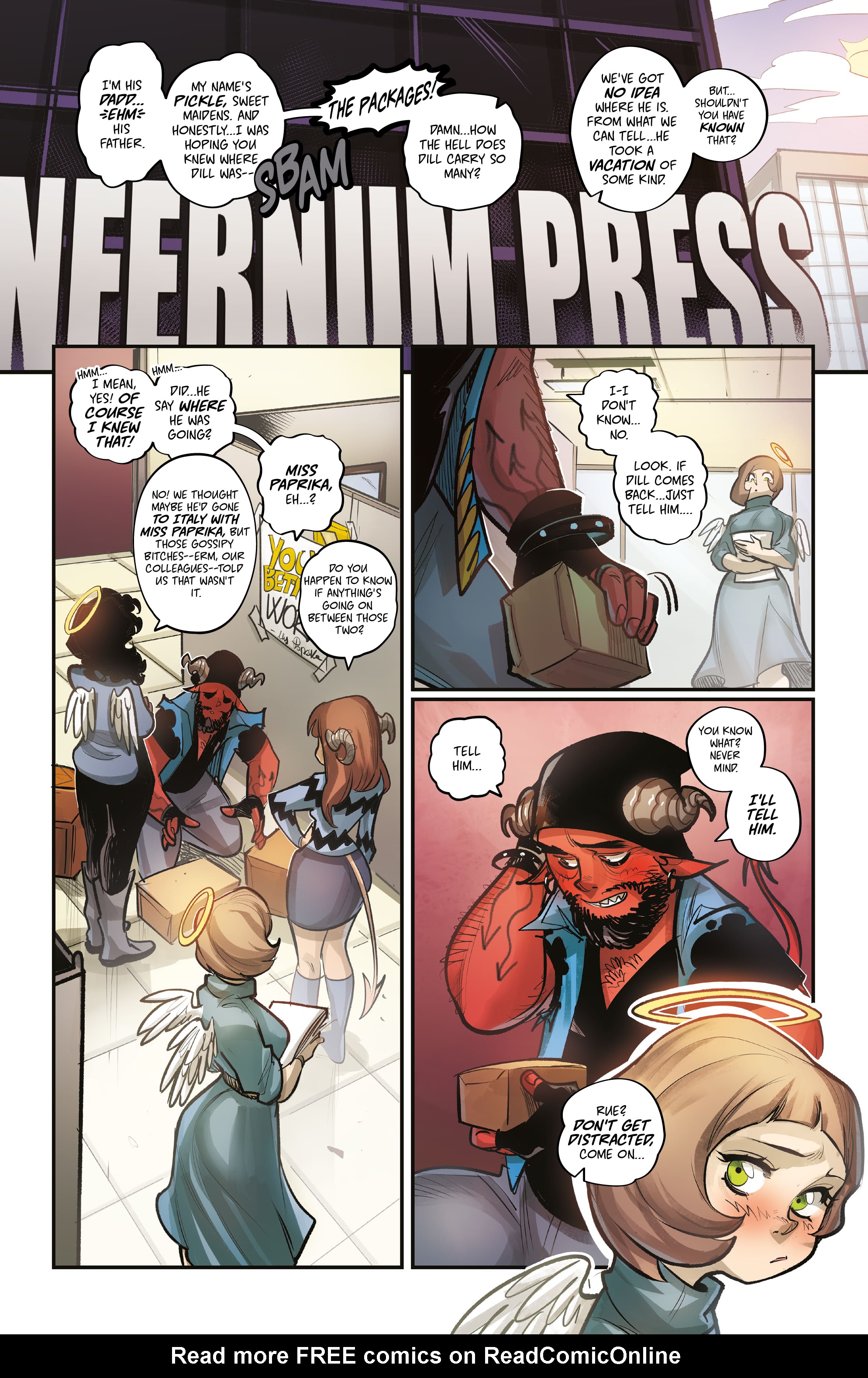 Read online Mirka Andolfo's Sweet Paprika comic -  Issue #9 - 10