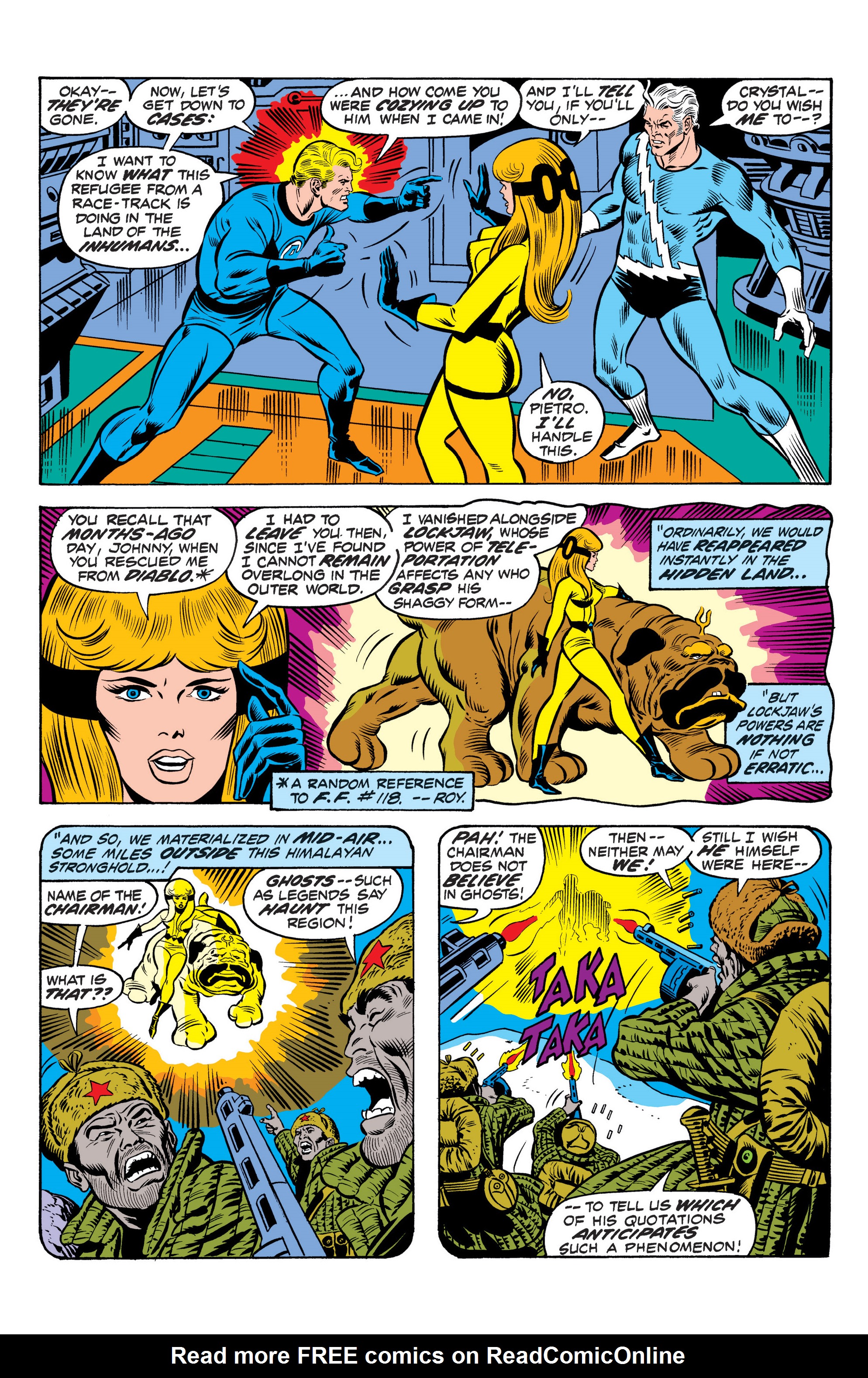 Read online Marvel Masterworks: The Fantastic Four comic -  Issue # TPB 13 (Part 1) - 57