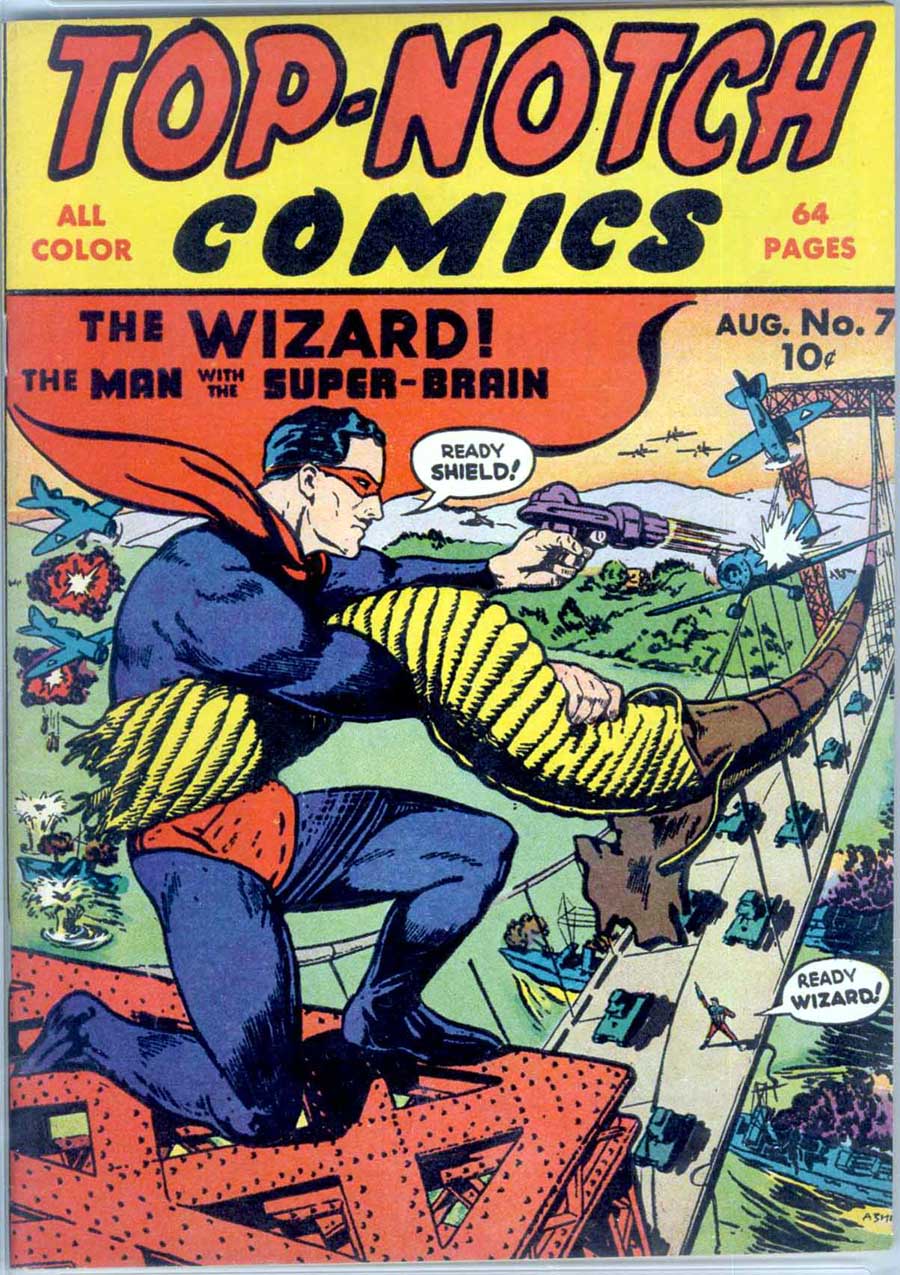 Read online Top-Notch Comics comic -  Issue #7 - 1