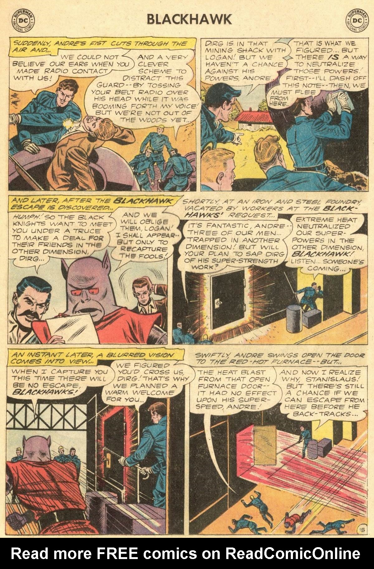 Blackhawk (1957) Issue #185 #78 - English 29