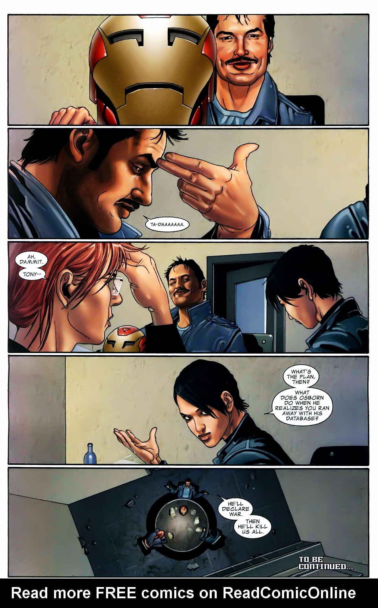 Read online The Invincible Iron Man (2008) comic -  Issue #8 - 23