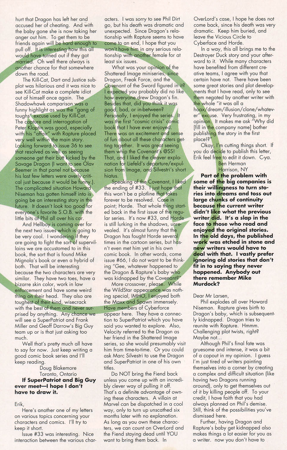 The Savage Dragon (1993) Issue #35 #38 - English 27