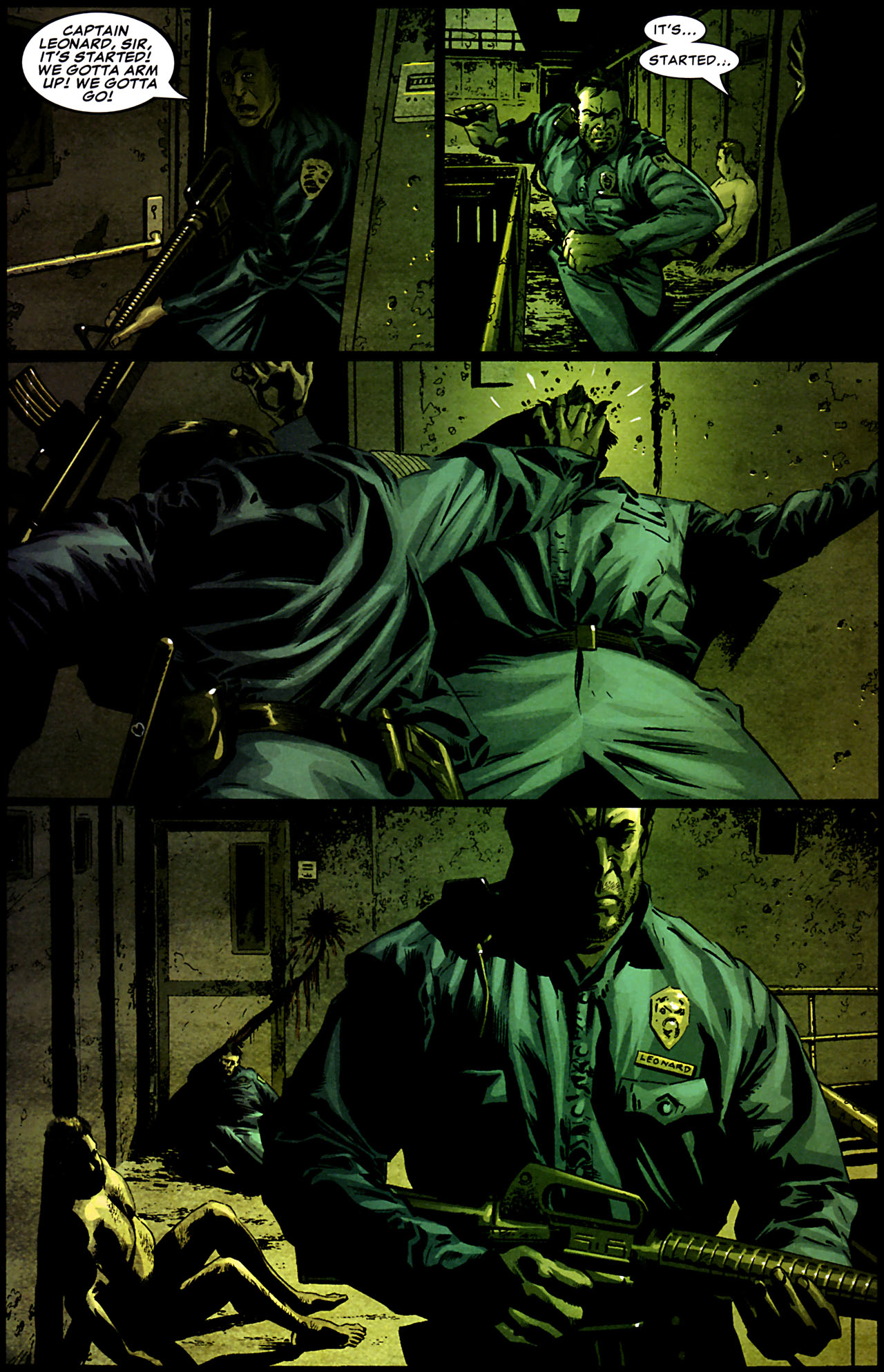 Read online Punisher: The Cell comic -  Issue # Full - 21