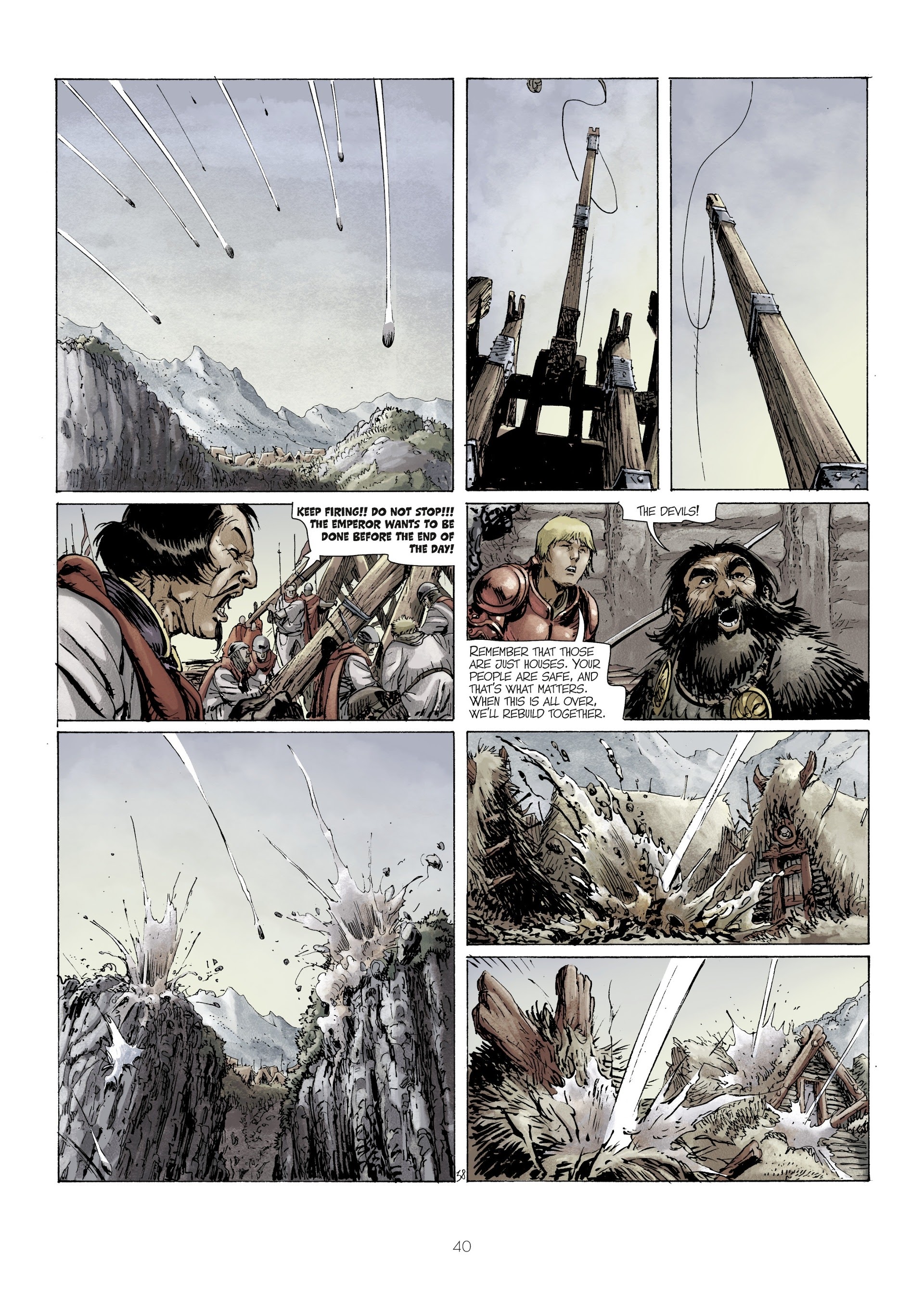 Read online Kriss of Valnor: Red as the Raheborg comic -  Issue # Full - 42