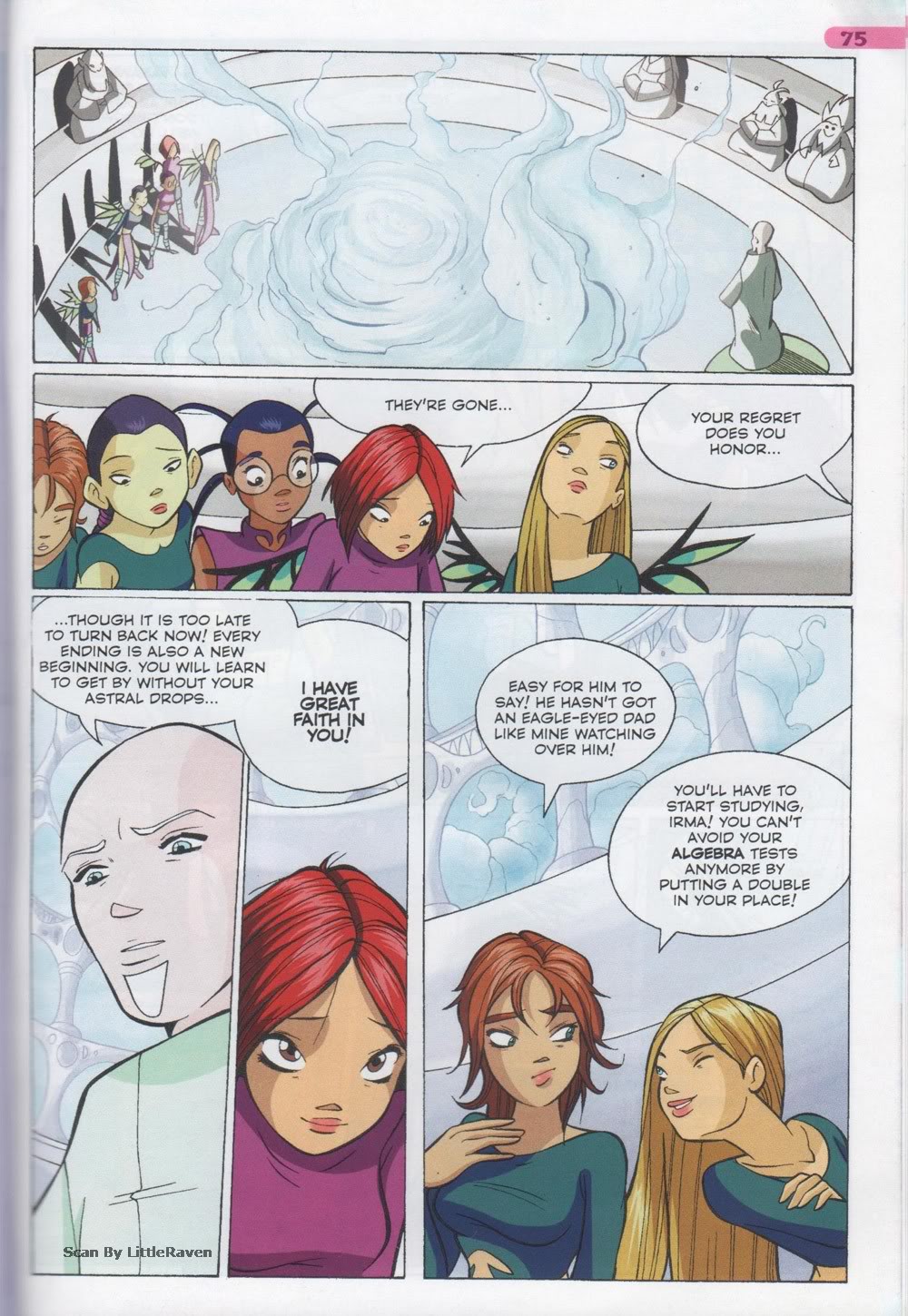 Read online W.i.t.c.h. comic -  Issue #36 - 55