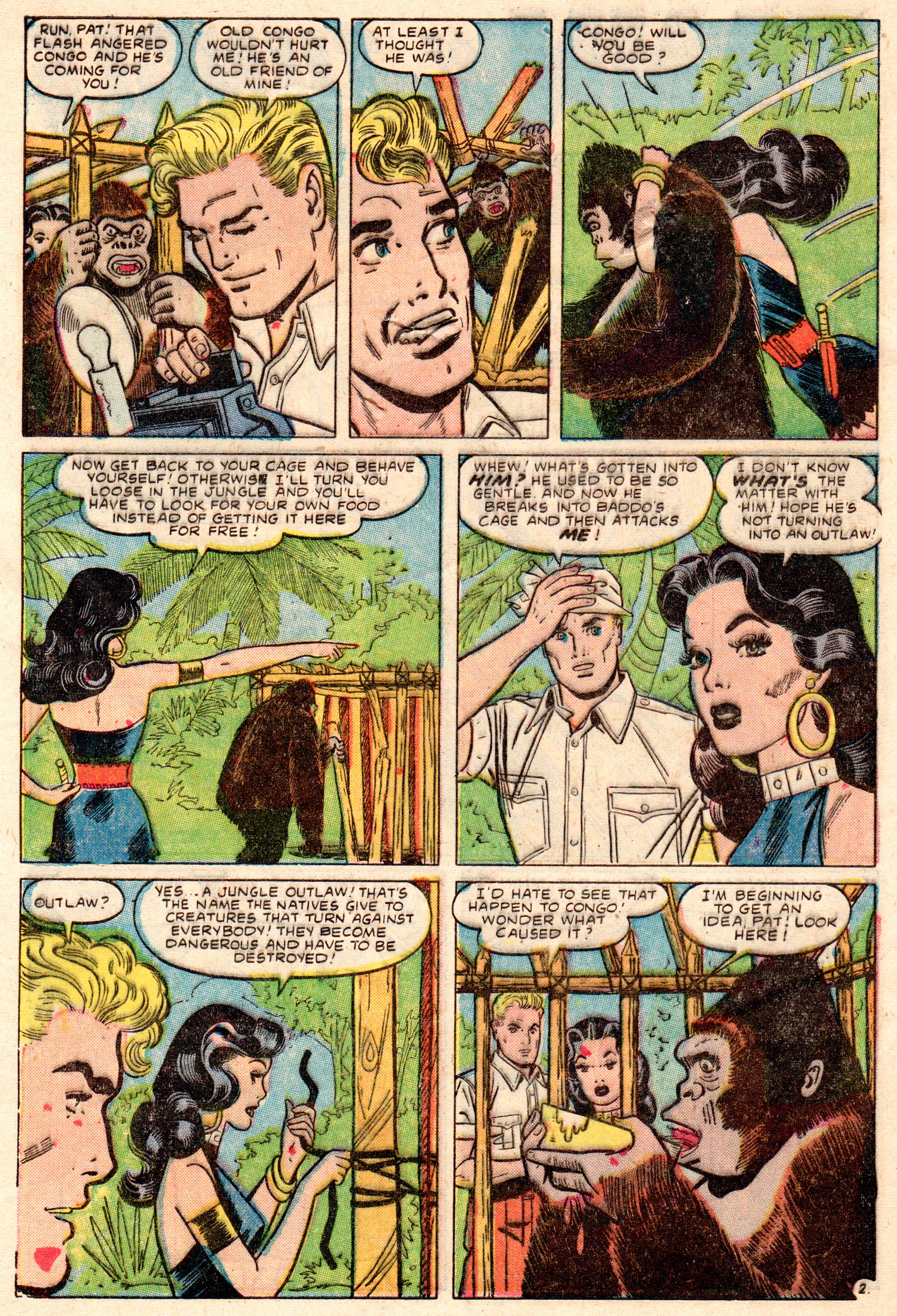 Read online Jann of the Jungle comic -  Issue #8 - 4