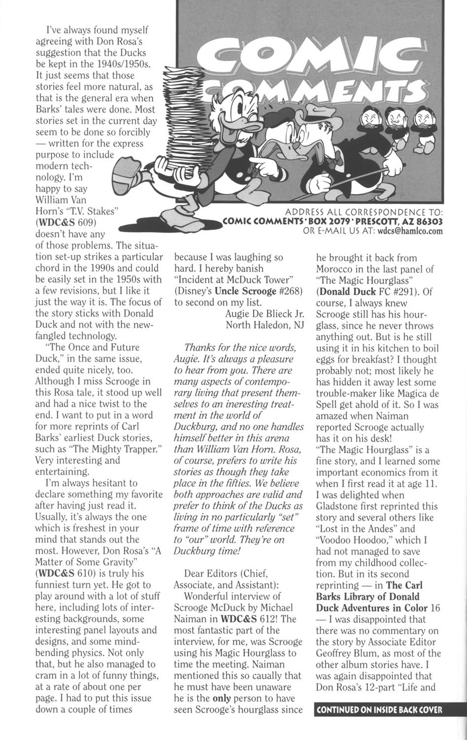 Read online Walt Disney's Comics and Stories comic -  Issue #617 - 2