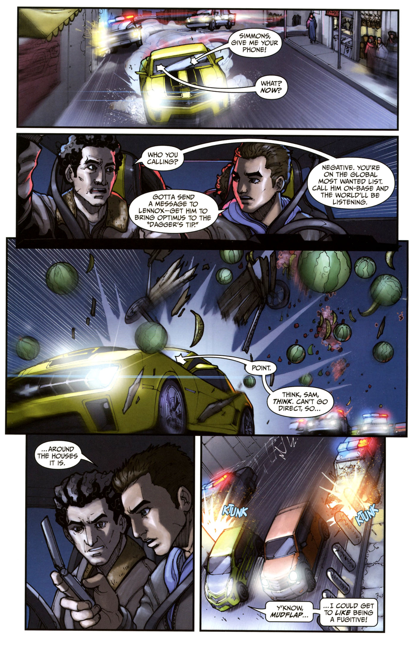 Read online Transformers: Revenge of the Fallen — Official Movie Adaptation comic -  Issue #3 - 15