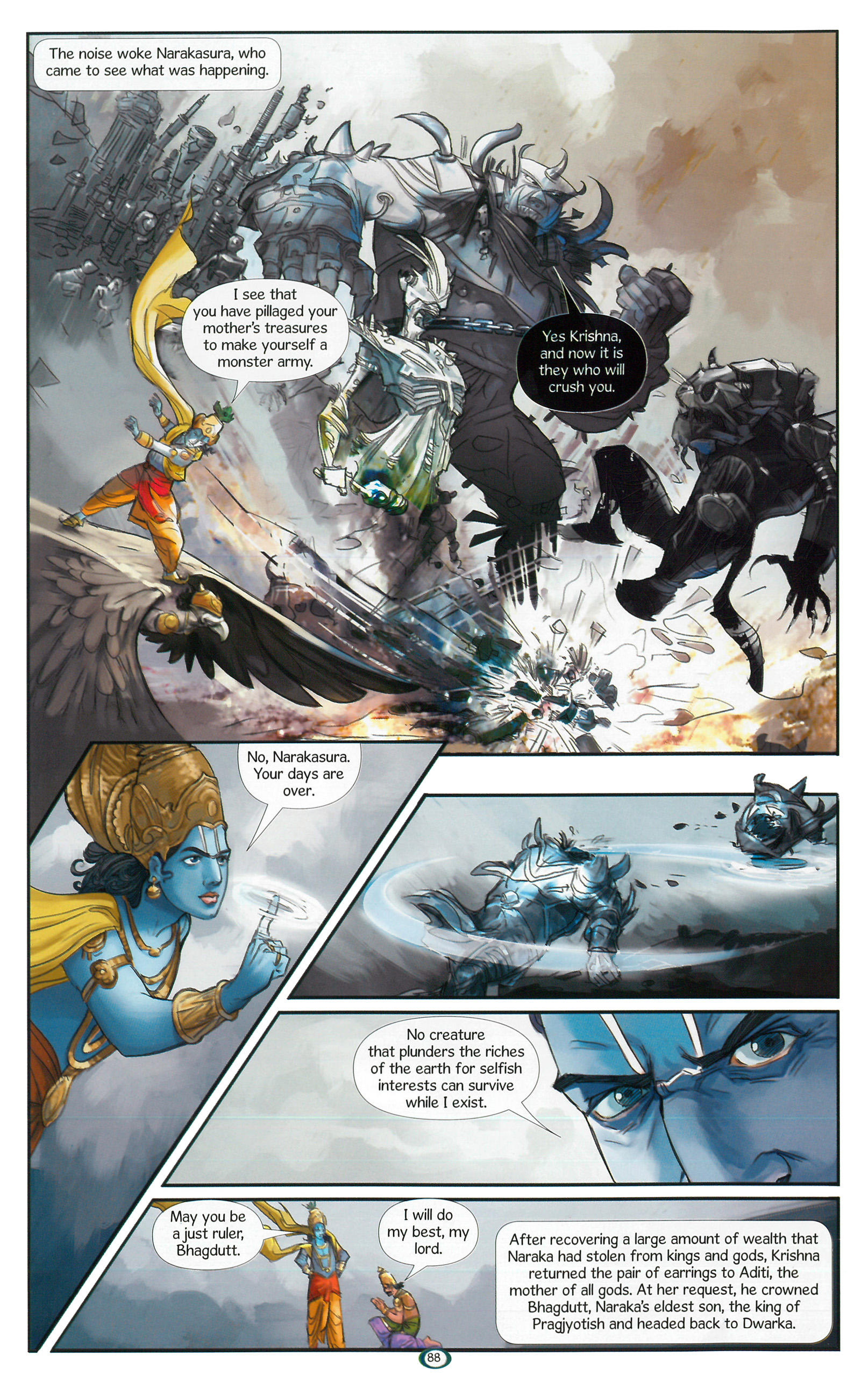 Read online Krishna: Defender of Dharma comic -  Issue # TPB (Part 1) - 90