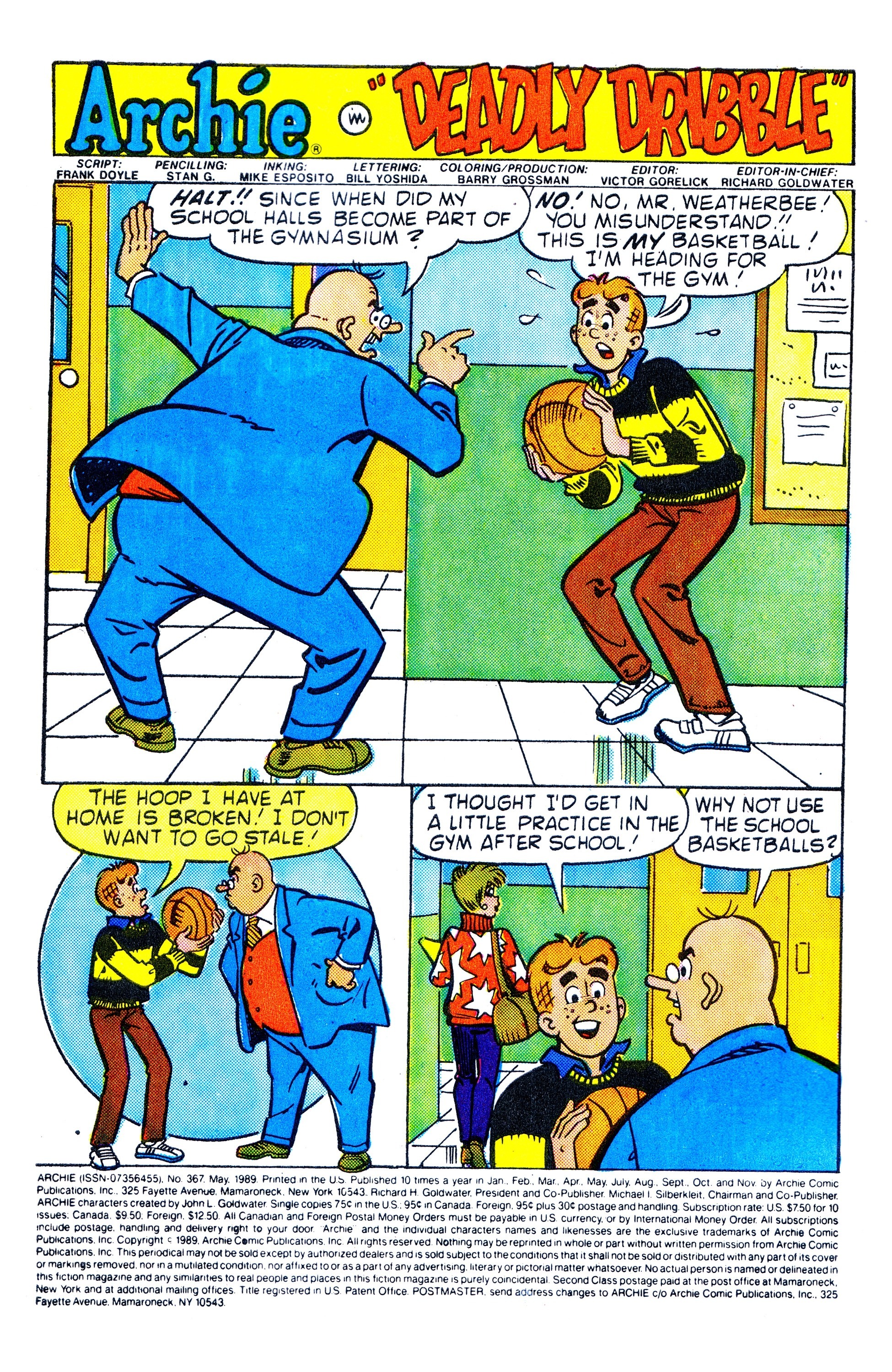 Read online Archie (1960) comic -  Issue #367 - 2