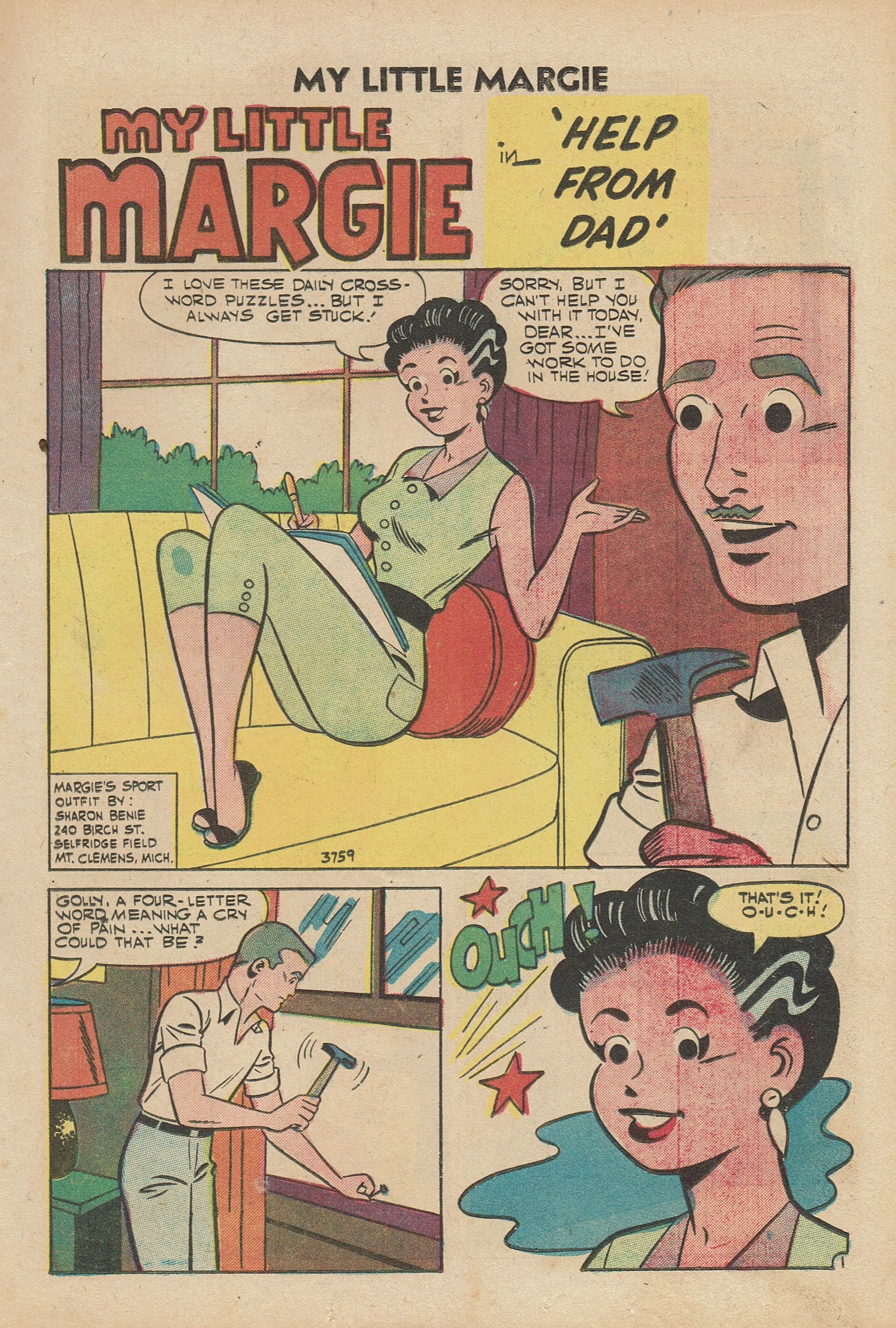 Read online My Little Margie (1954) comic -  Issue #26 - 17