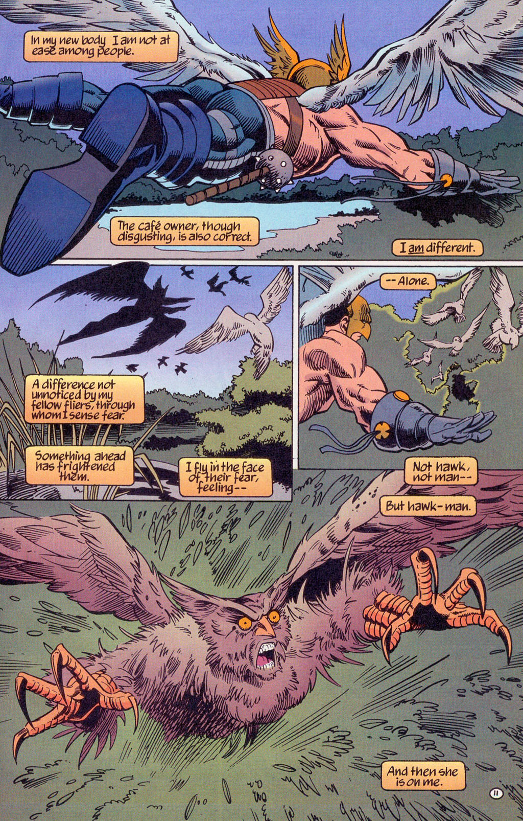Hawkman (1993) Issue #18 #21 - English 14