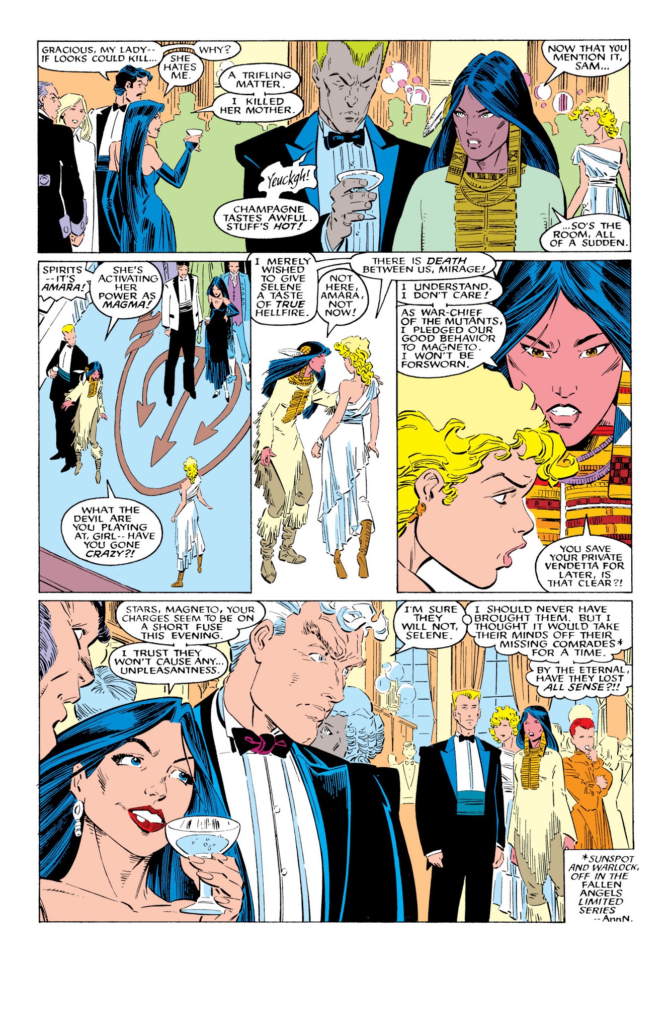 Read online New Mutants Classic comic -  Issue # TPB 7 - 189