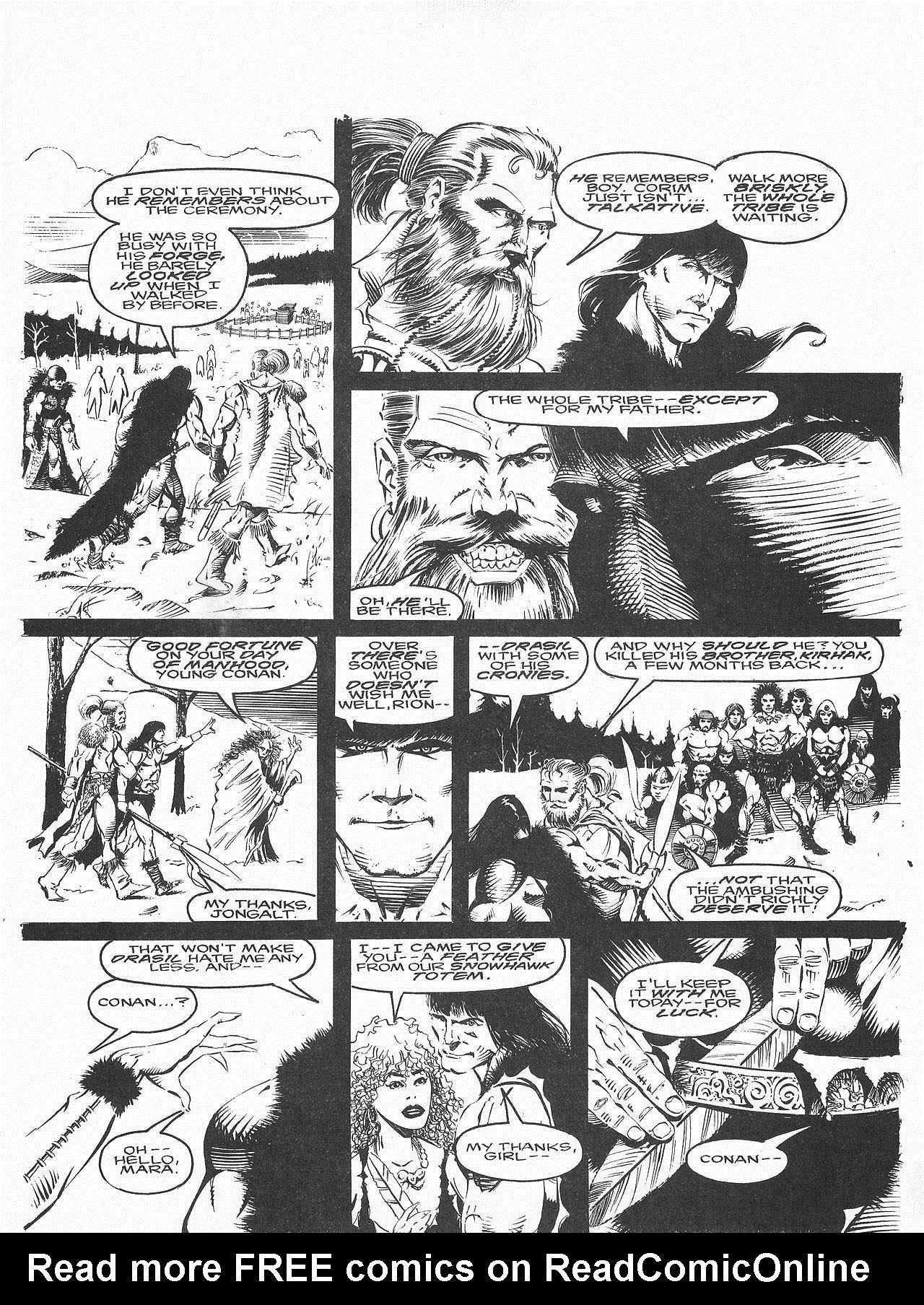 Read online The Savage Sword Of Conan comic -  Issue #227 - 5