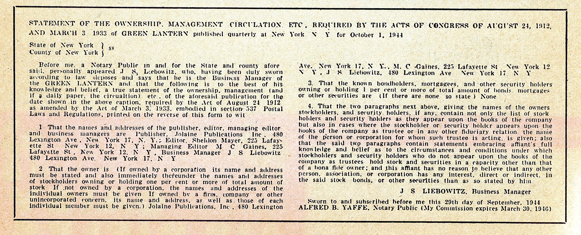 Read online Green Lantern (1941) comic -  Issue #14 - 53