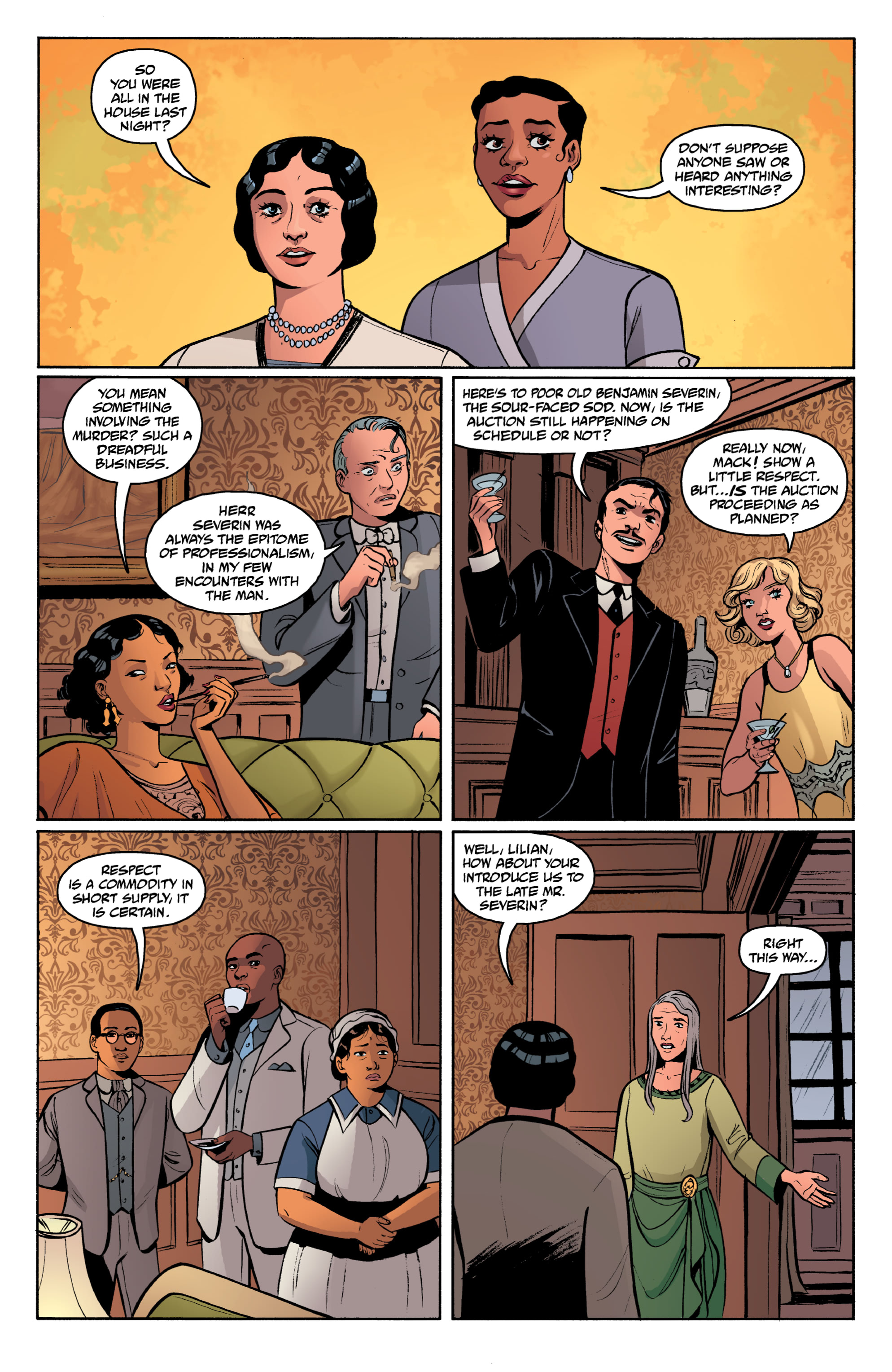 Read online The House of Lost Horizons: A Sarah Jewell Mystery comic -  Issue #1 - 8