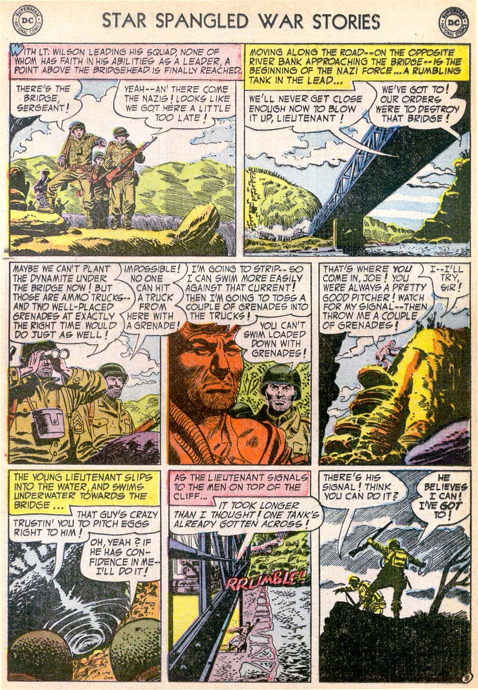 Read online Star Spangled War Stories (1952) comic -  Issue #18 - 21