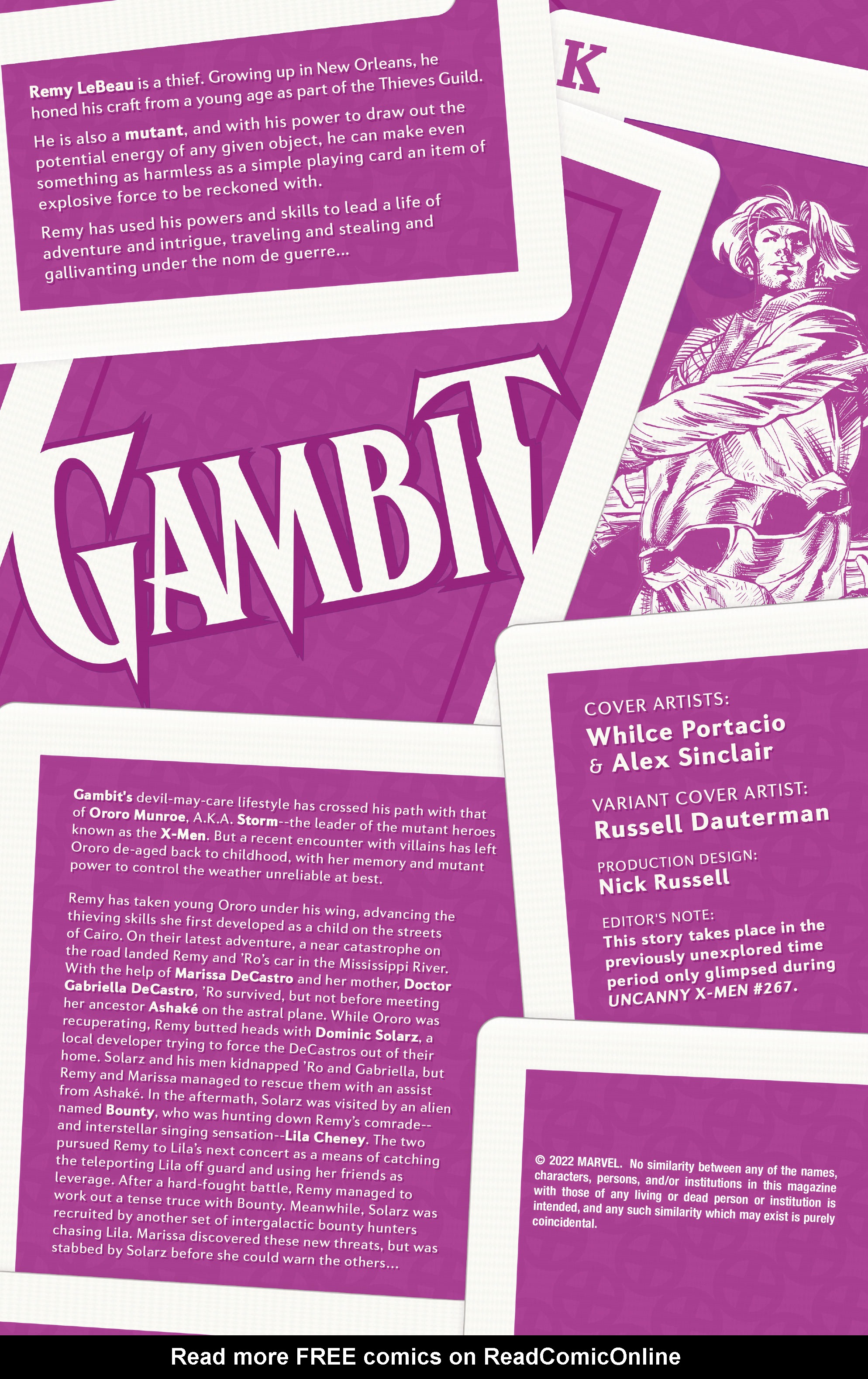 Read online Gambit (2022) comic -  Issue #5 - 2